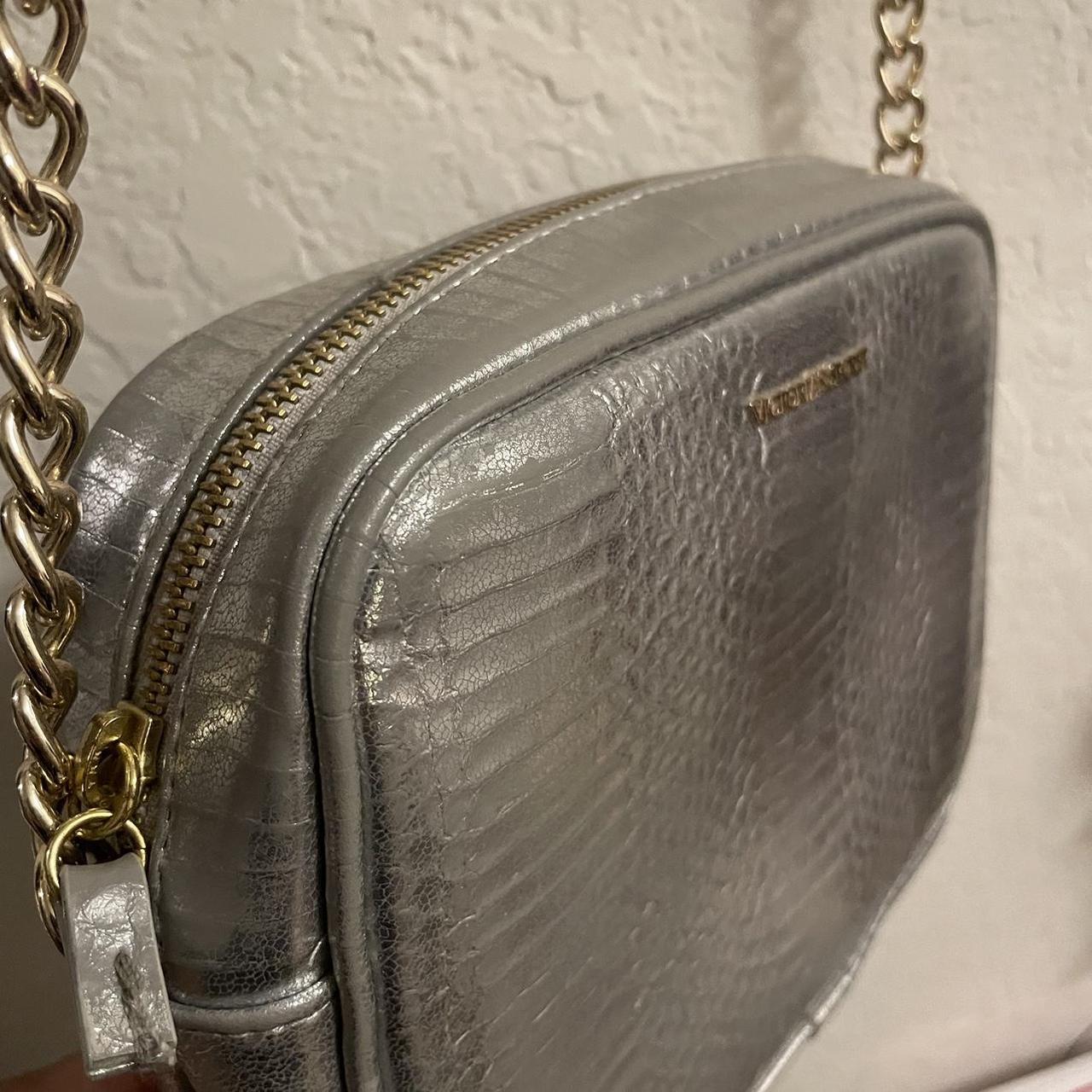 Vintage Y2K Victoria’s secret Silver Crossbody... - Depop