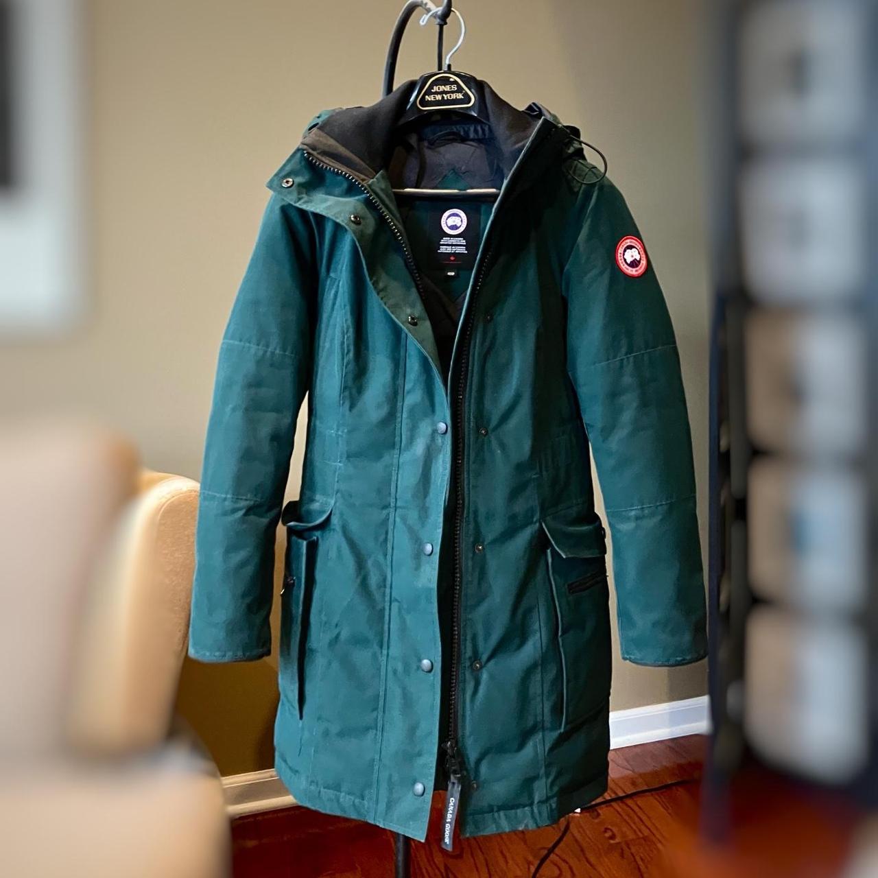 Canada goose kinley parka hotsell algonquin green