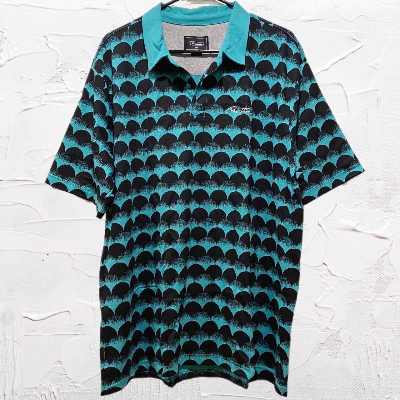 Primitive Zumiez Men’s Aqua Blue / Teal and Black... Depop
