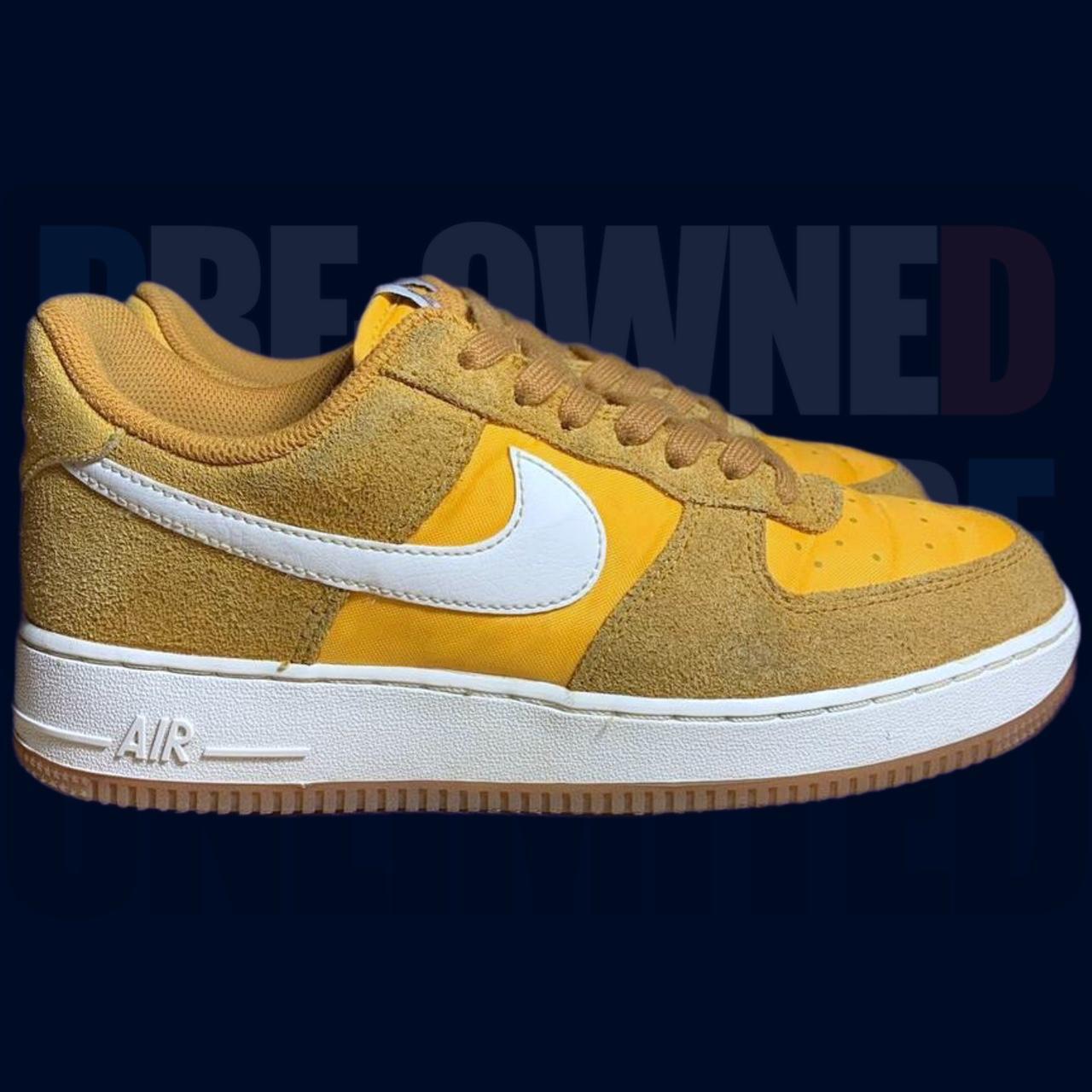 Nike air force 1 best sale flyknit 2.0 gold suede