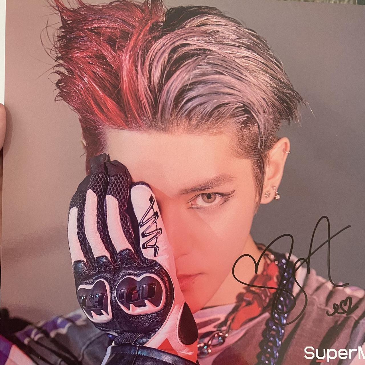 Official SuperM signed mini poster Baekhyun EXO in | Depop