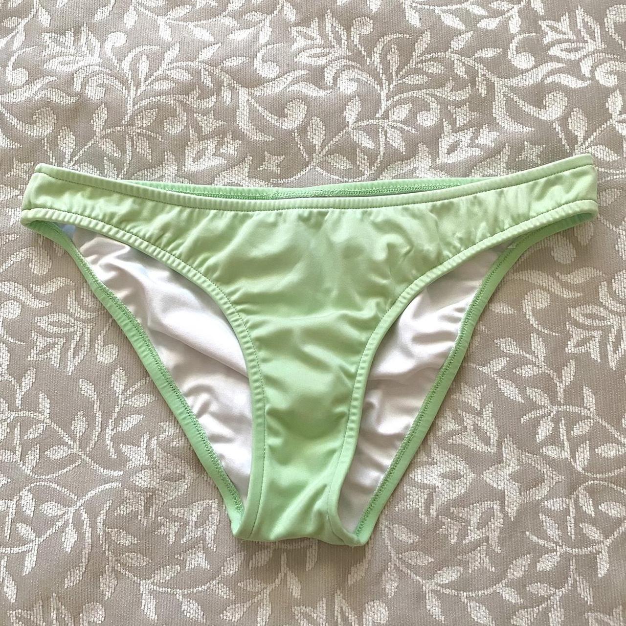 Mint green bikini bottoms from venus. Has minor... - Depop