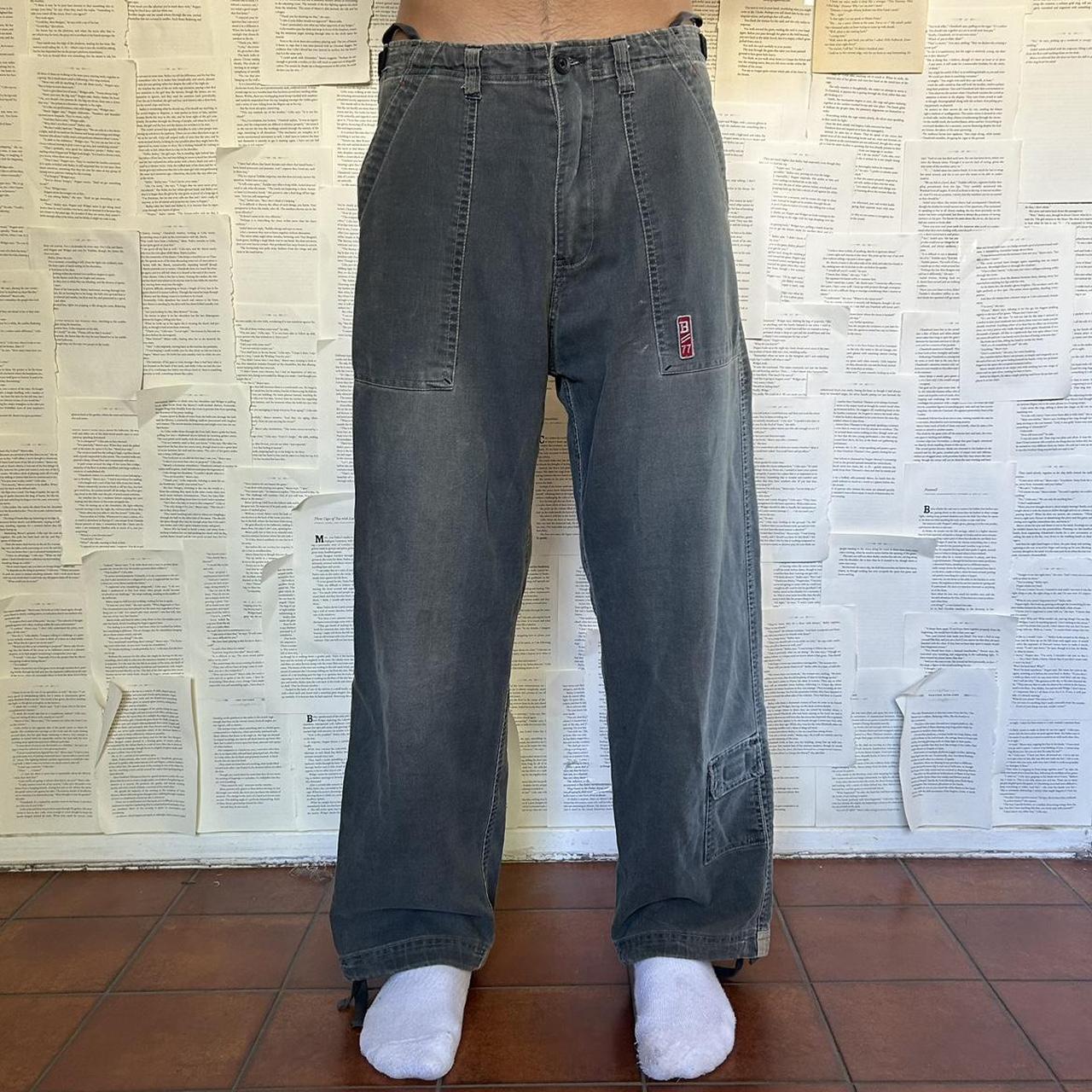 Vintage Bugle Boy pants with awesome fade. Zipper... Depop
