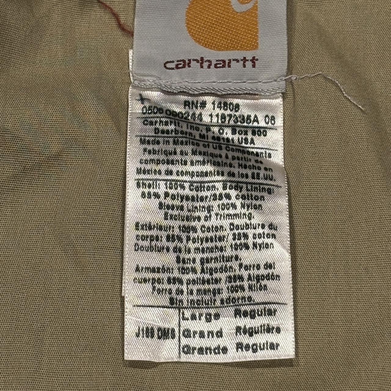 Vintage Carhartt jacket >Olive green Carhartt... - Depop