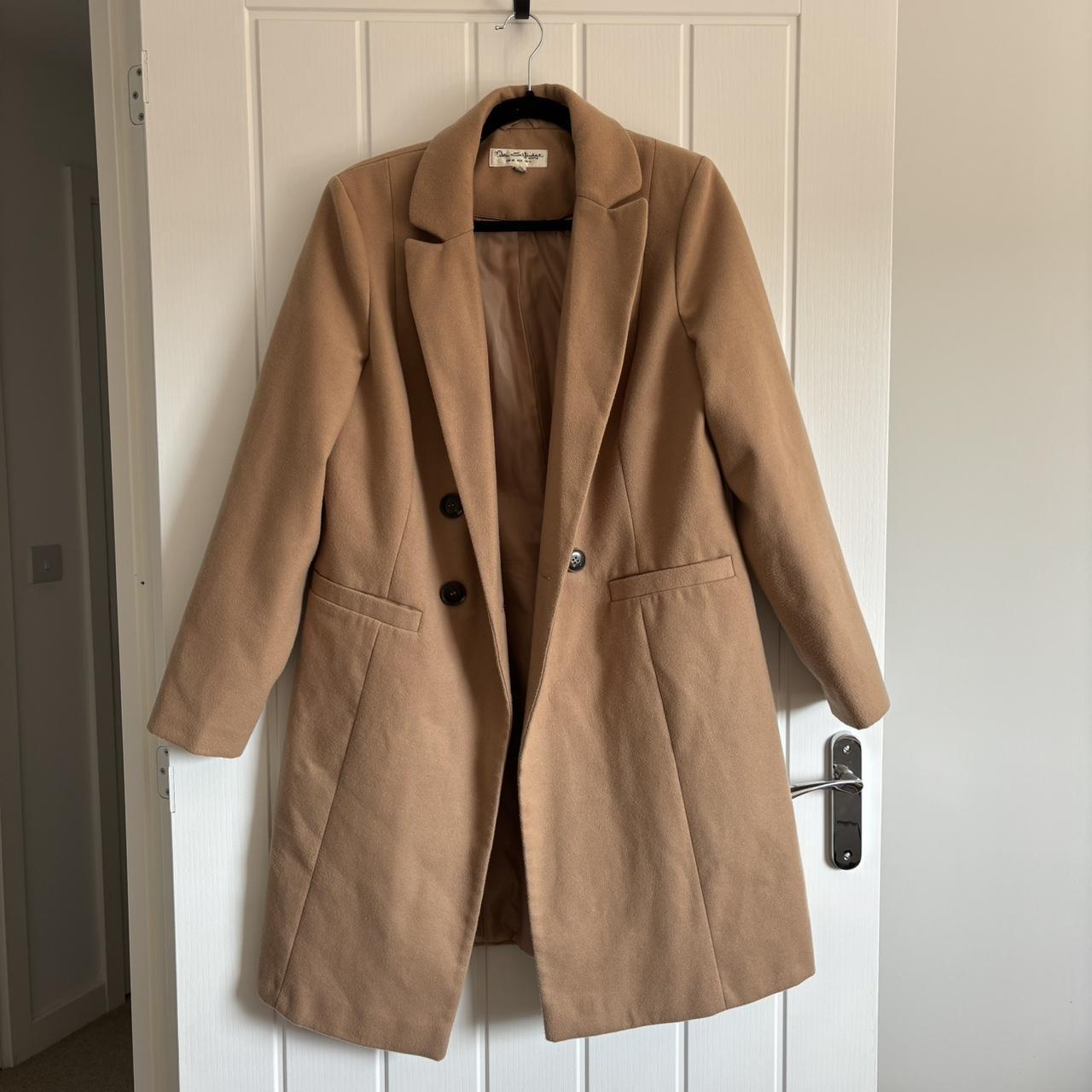 Miss selfridge camel coat best sale