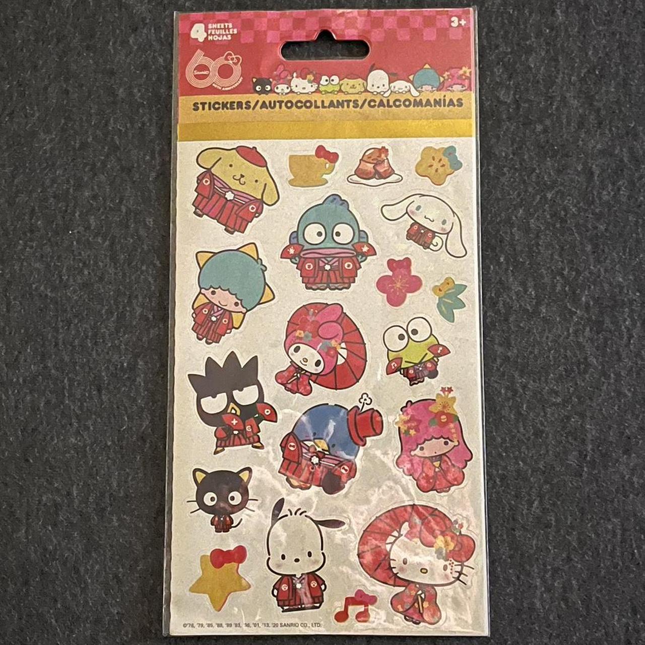 Hello kitty sticker sheet #hellokitty #stickers - Depop
