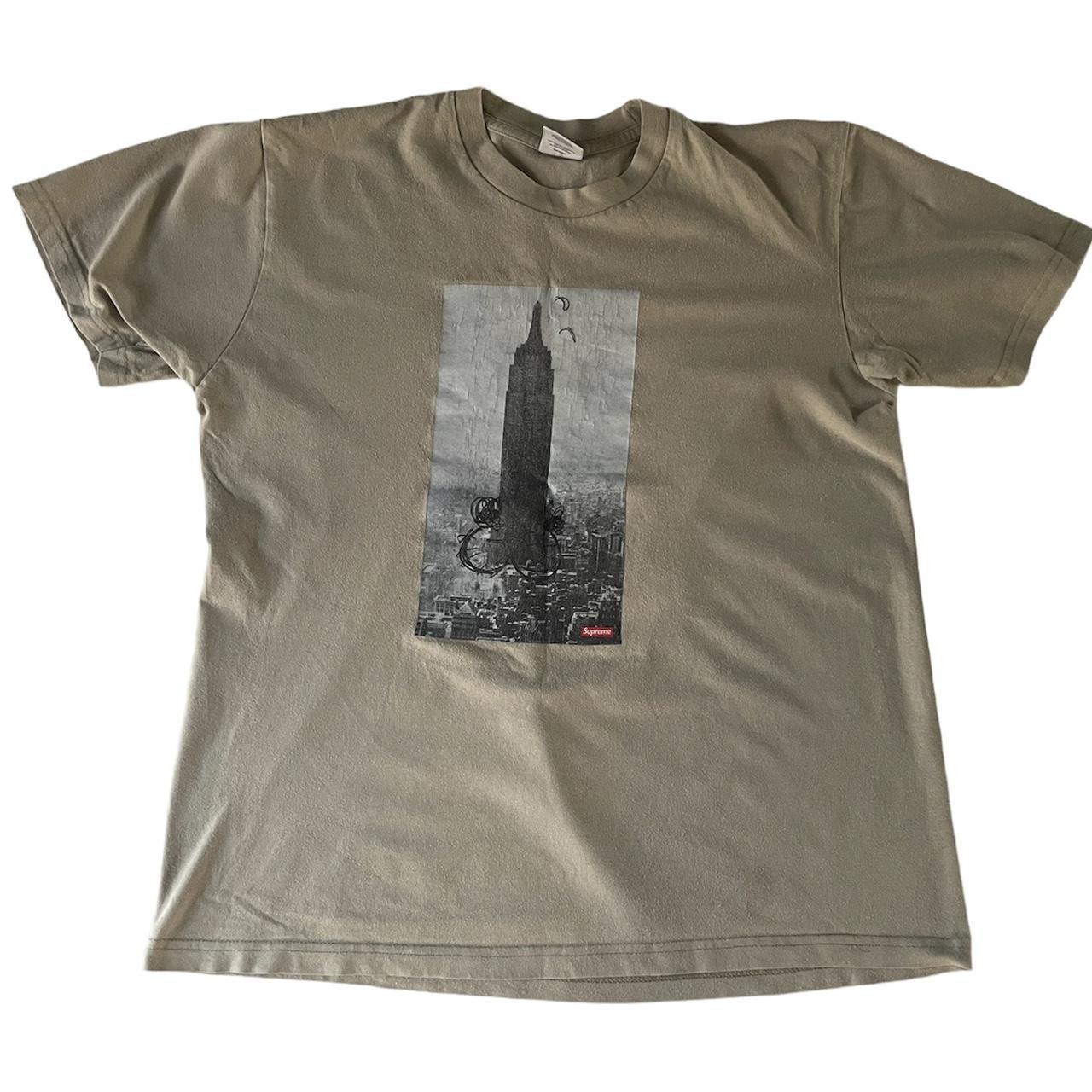 Supreme empire state building tee on sale