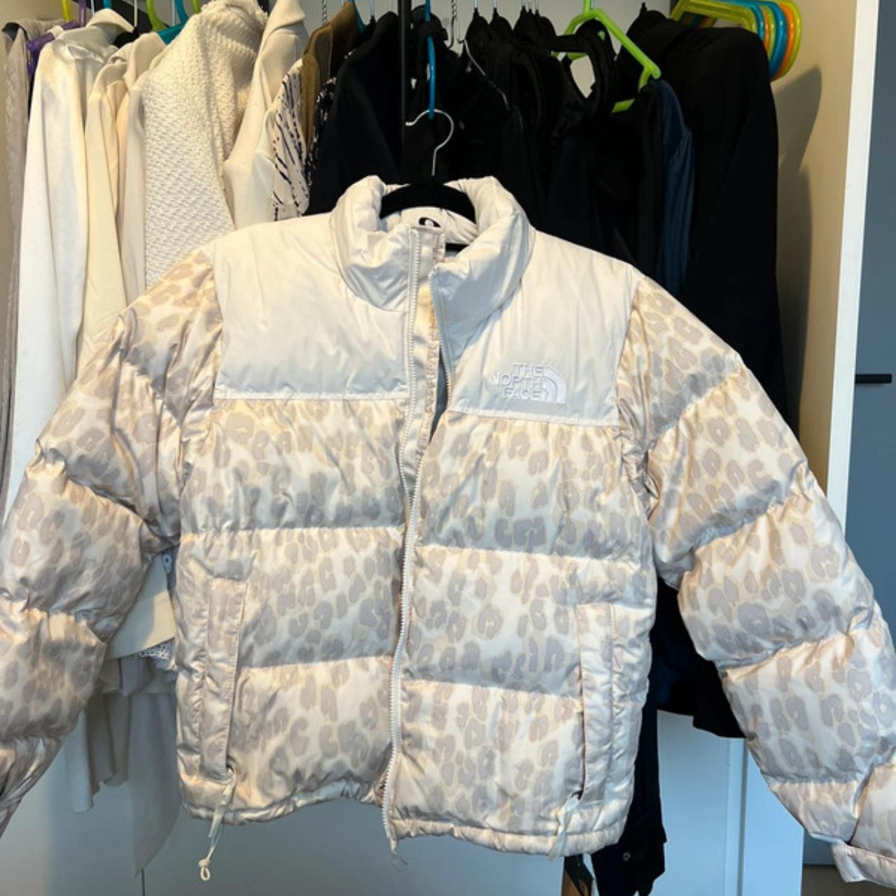 North face clearance cream coat