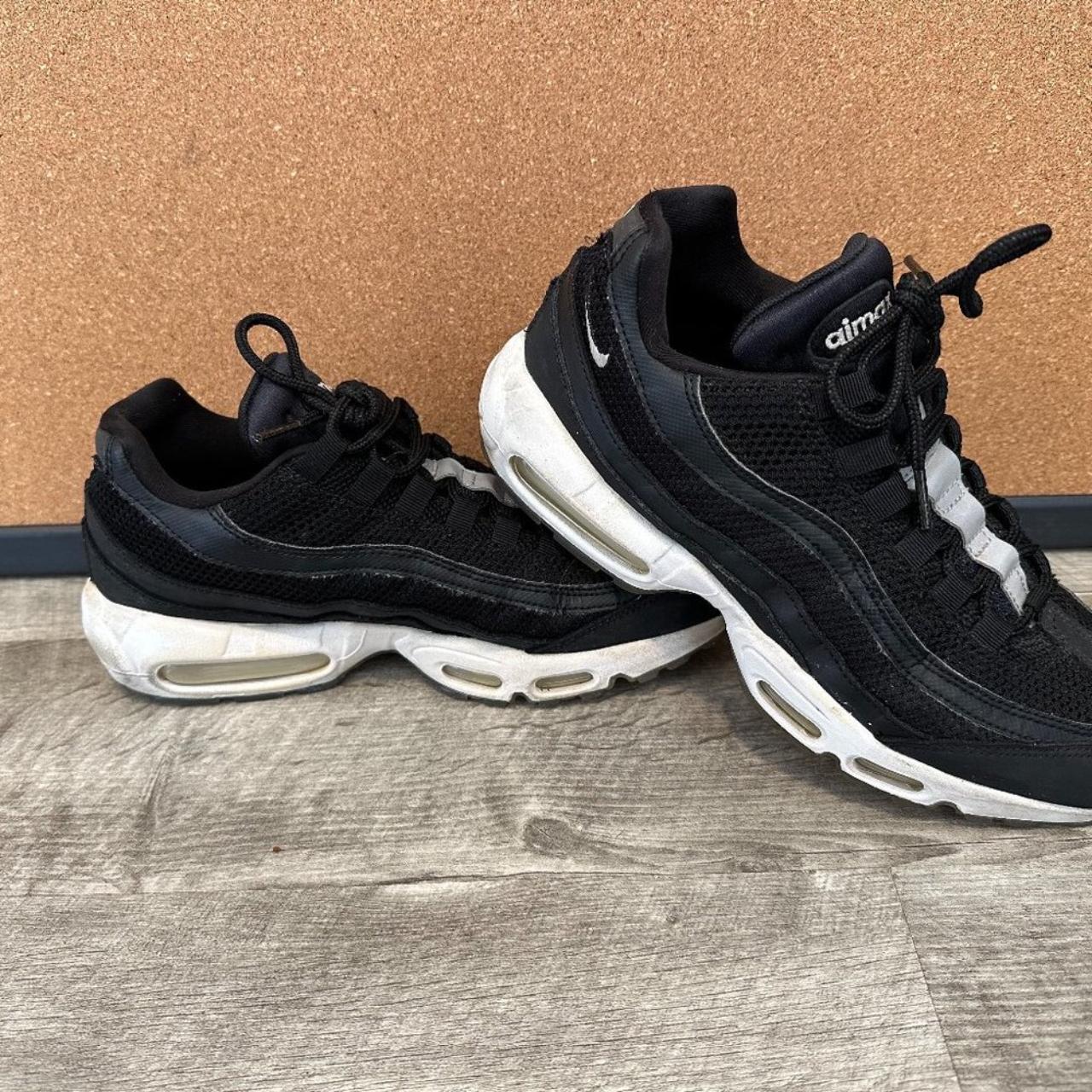 Nike air max 9 essential black sale and white mens