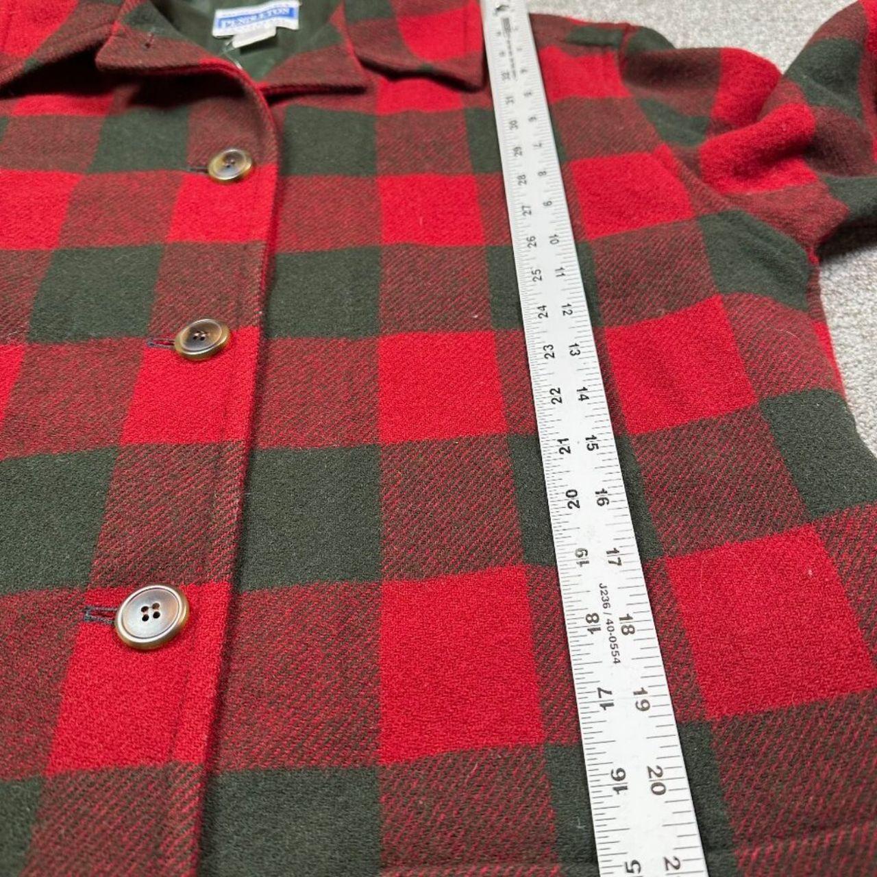 Pendleton Women's Shacket Jacket - Red/Grey - M –… - image 6