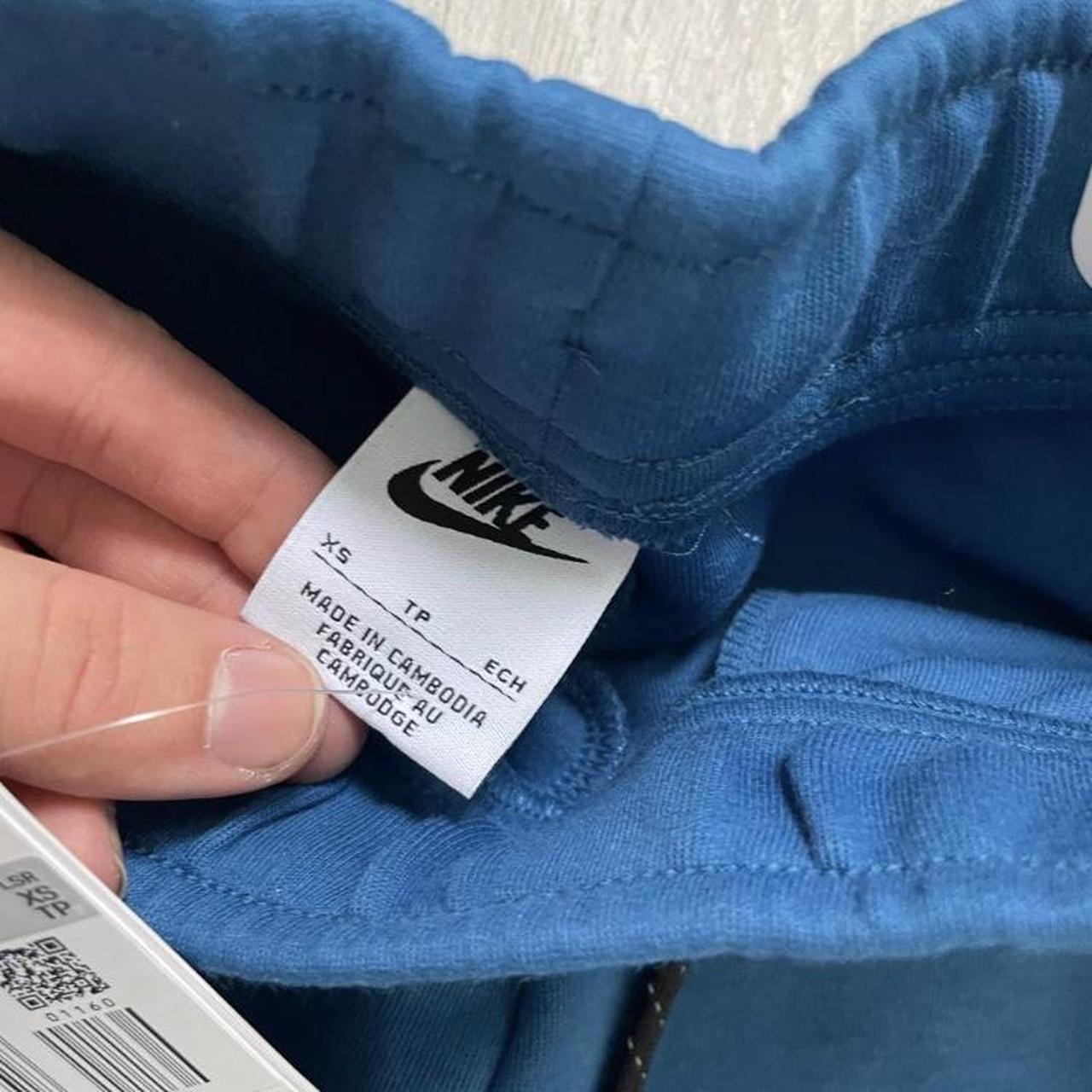 Blue Nike Tech Fleece Size Xs Size S Size L Message... Depop