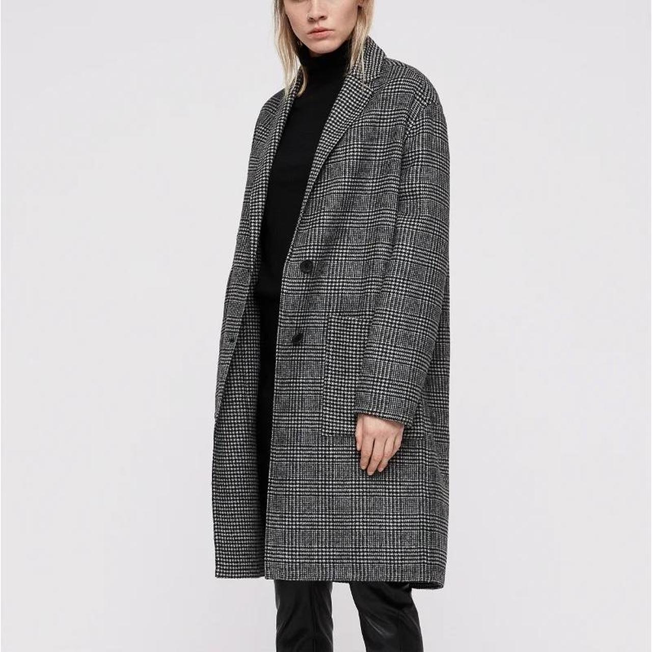 All shops saints anya check coat