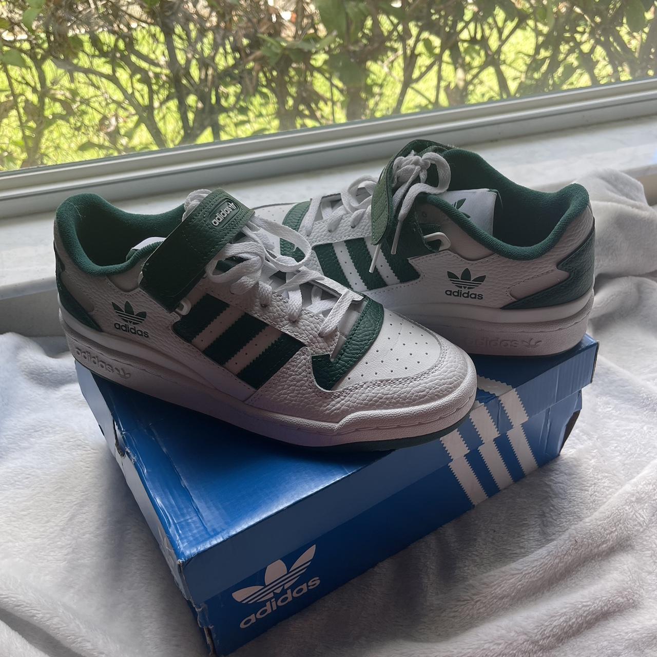 Adidas Men's Green And White Trainers 