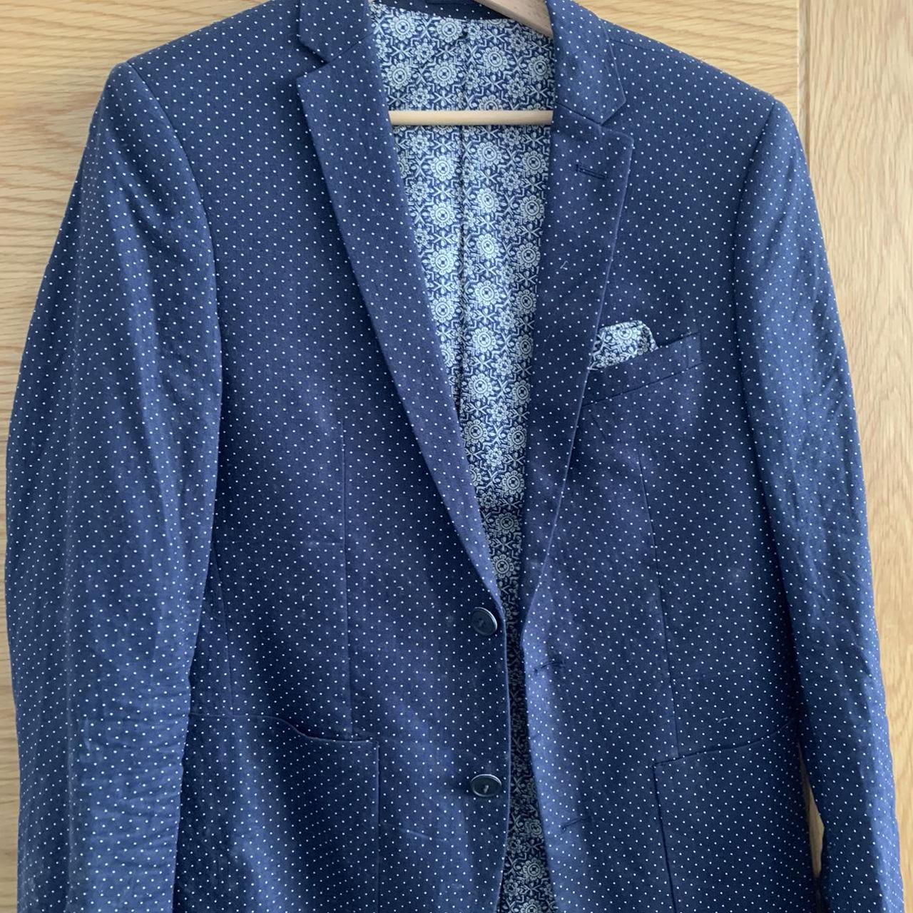 OFFERS Moss Bros slim fit polka dot dinner... Depop
