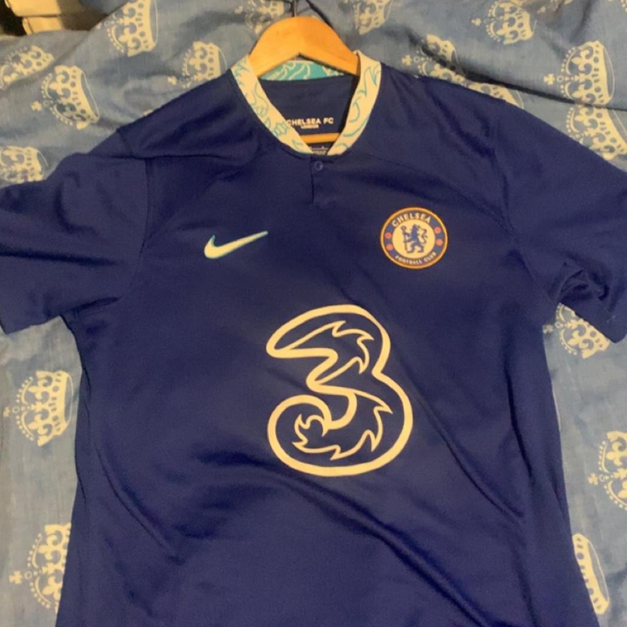 Chelsea Mens 22 23 Home Shirt Mens Medium Worn A - Depop