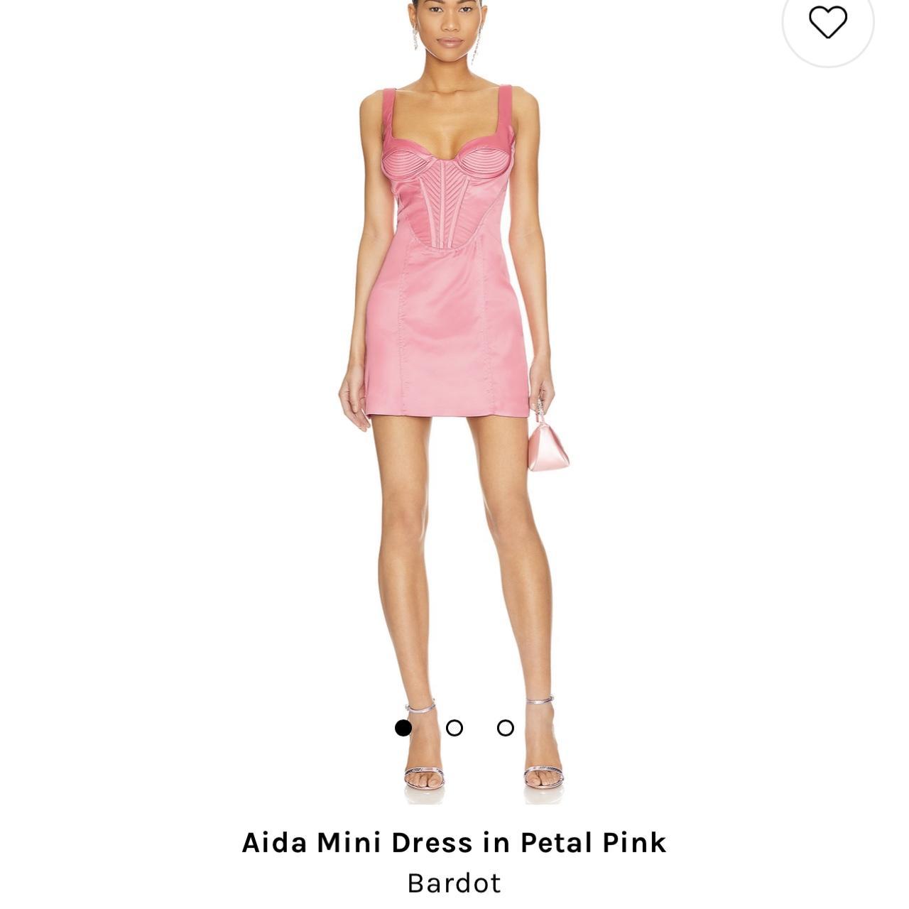 REVOLVE BARDOT Aida mini dress in petal pink Wore it - Depop