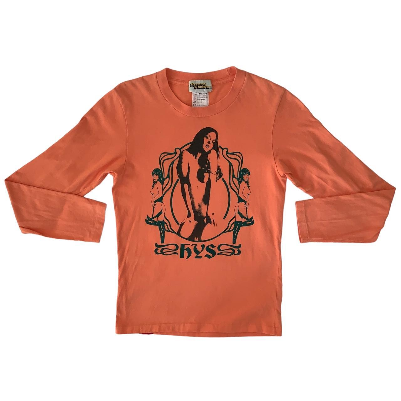 Vintage 90s Hysteric Glamour pinup girl long sleeve...