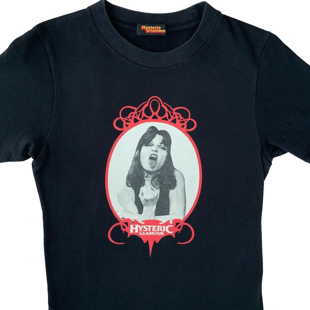 初期 hysteric glamour fuck girl black tee トップス Tシャツ