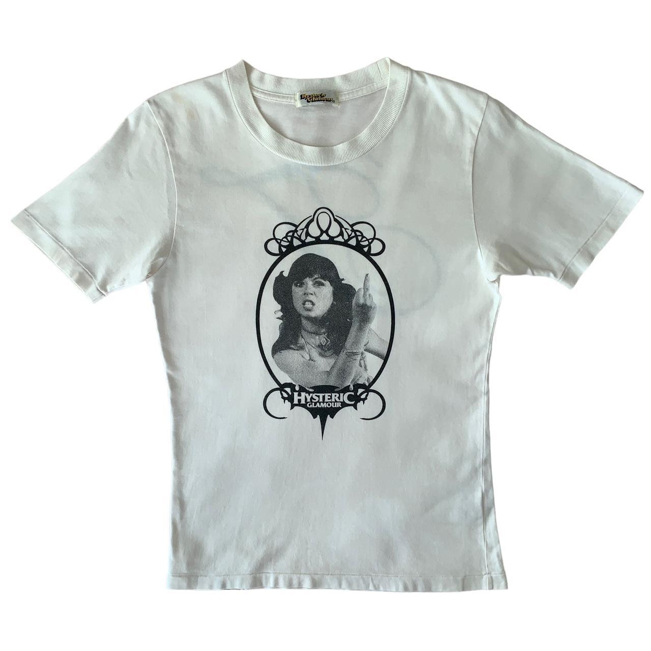 初期　hysteric glamour fuck girl white tee