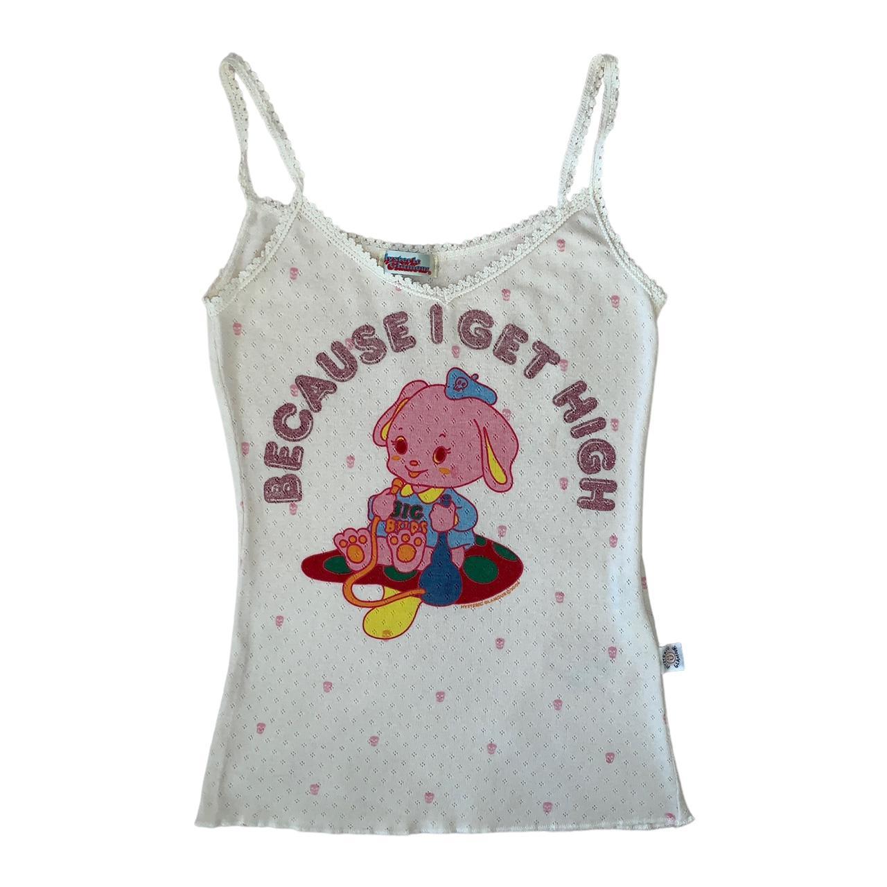 vintage hystericglamour girl design vest - silvarossol.com