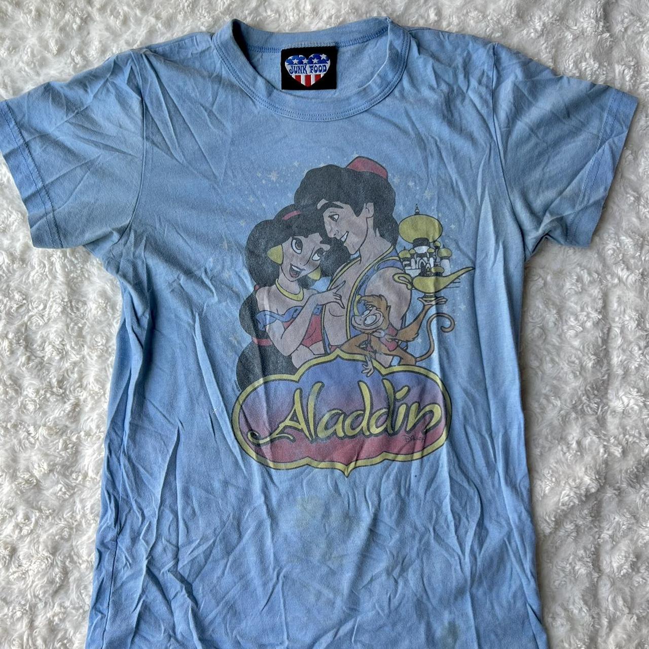 junk food Aladdin tee Free US shipping I