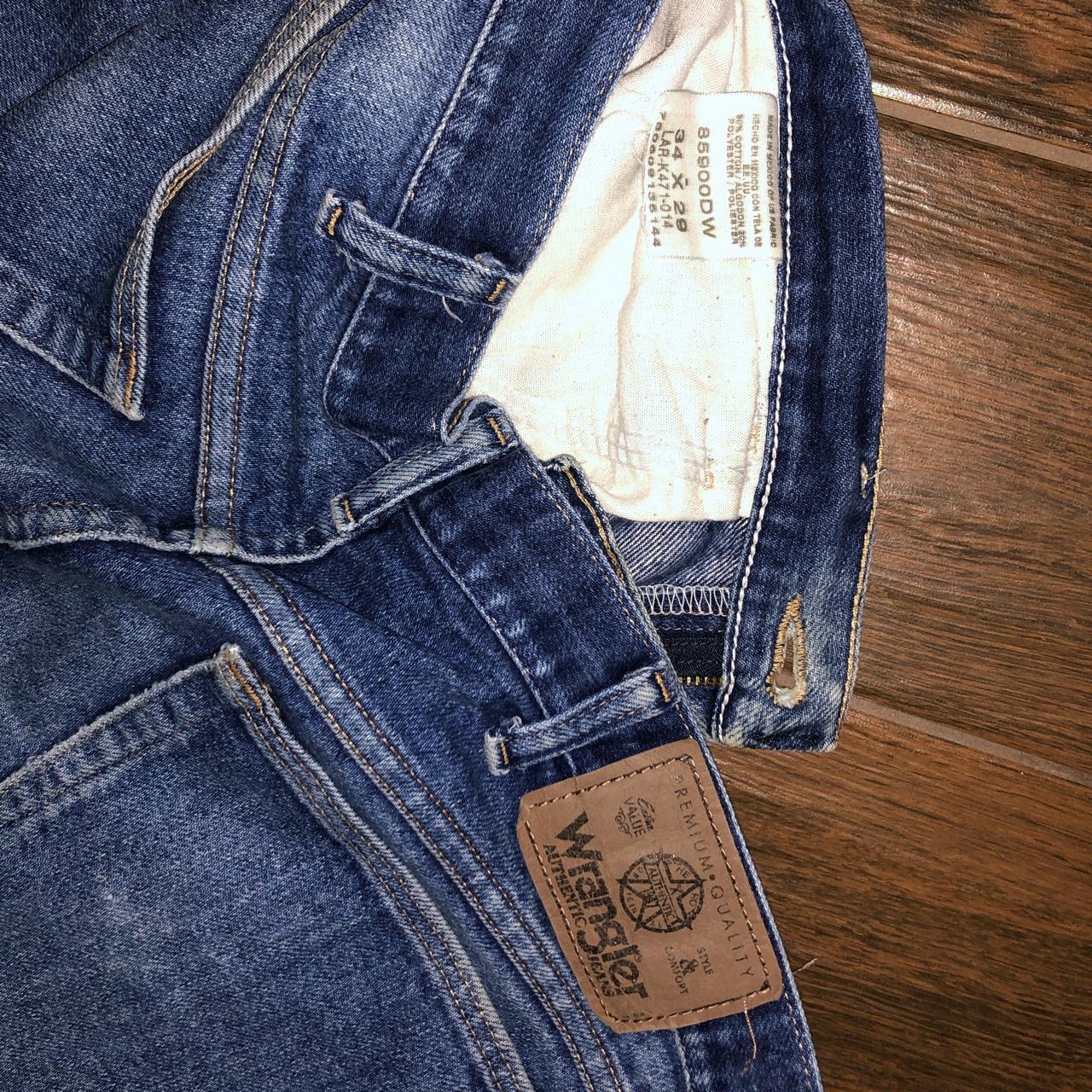 Wrangler jeans best sale 34 x 29