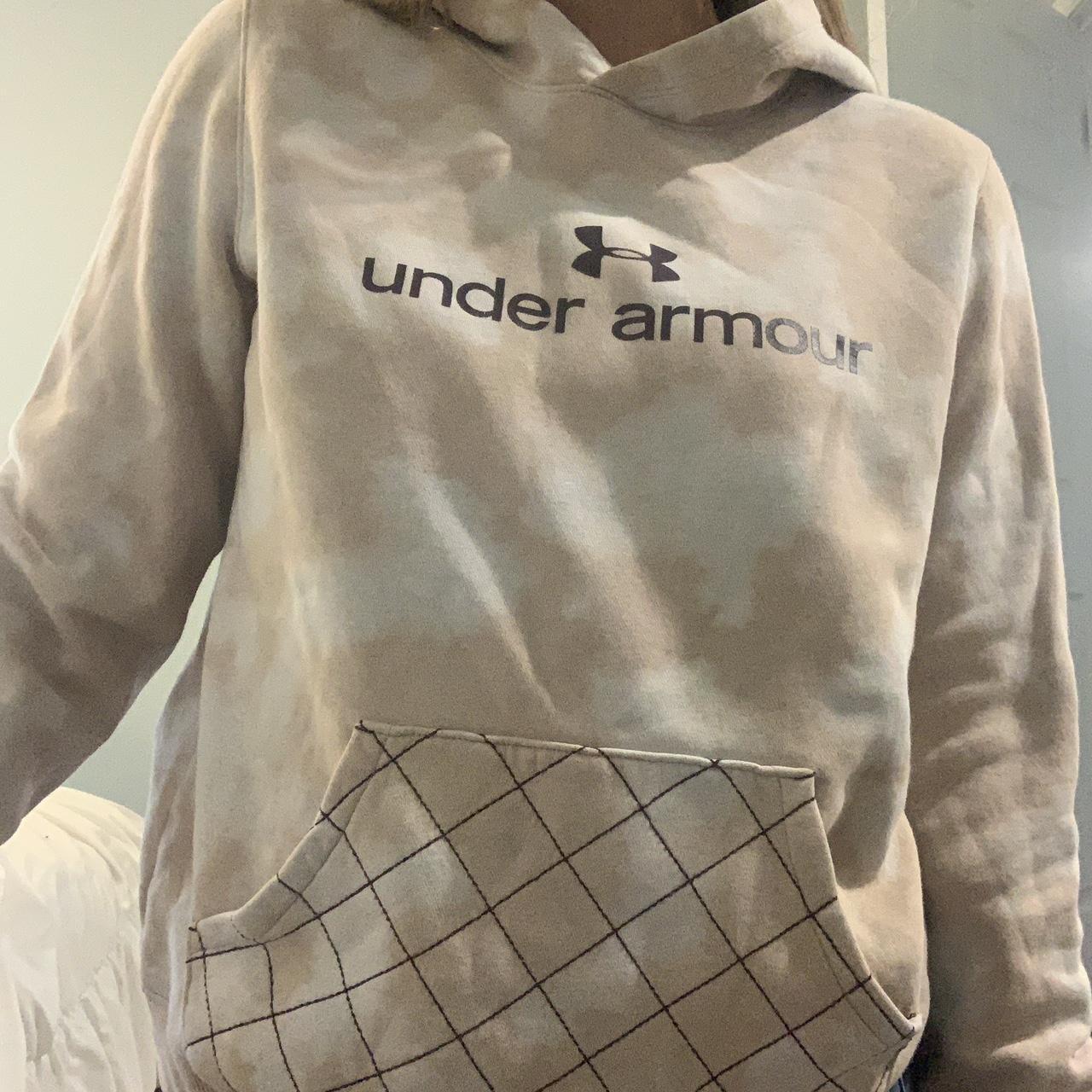 Tan under clearance armour hoodie