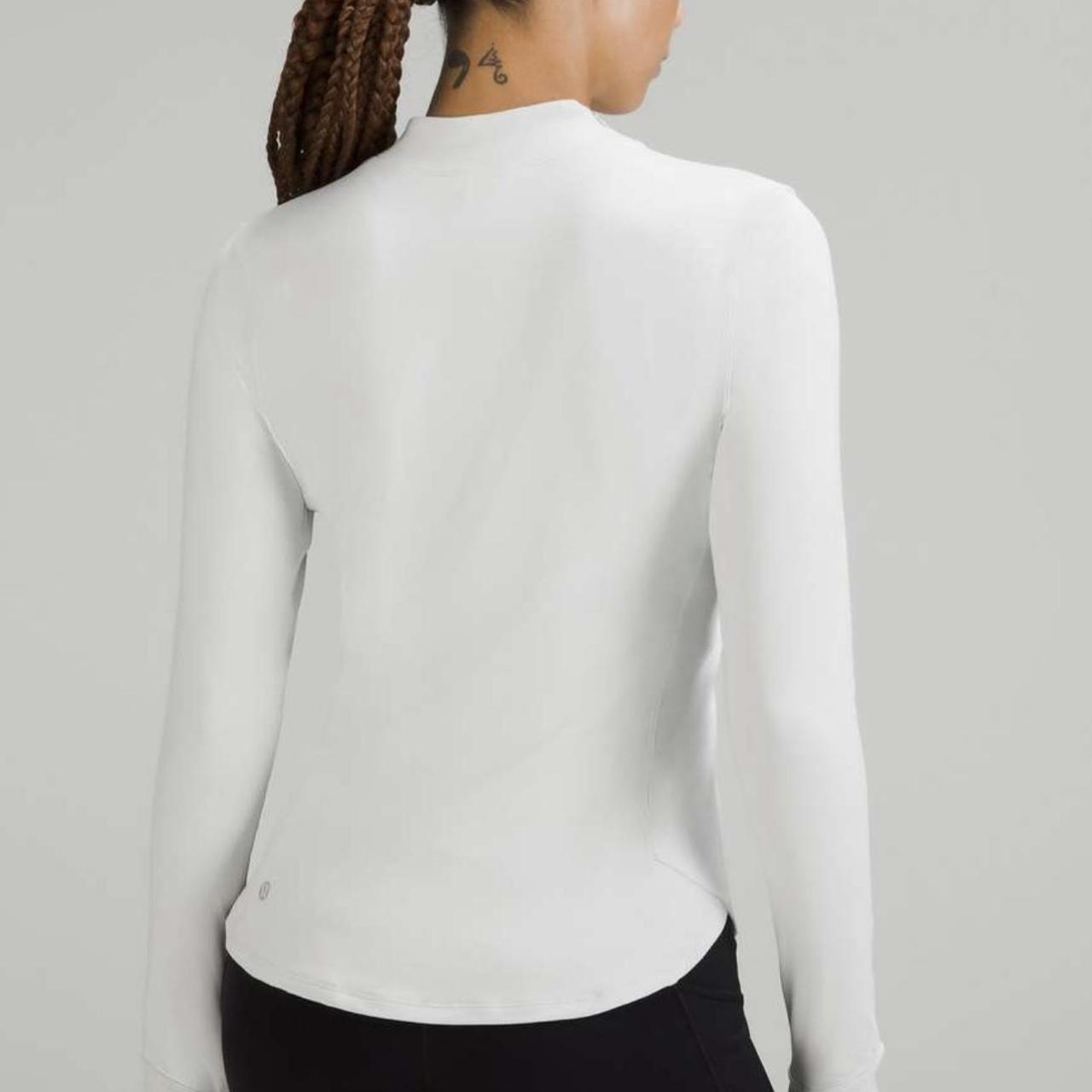 Lululemon Rulu Running Long-Sleeve Mock Neck Shirt size 6 hotsell