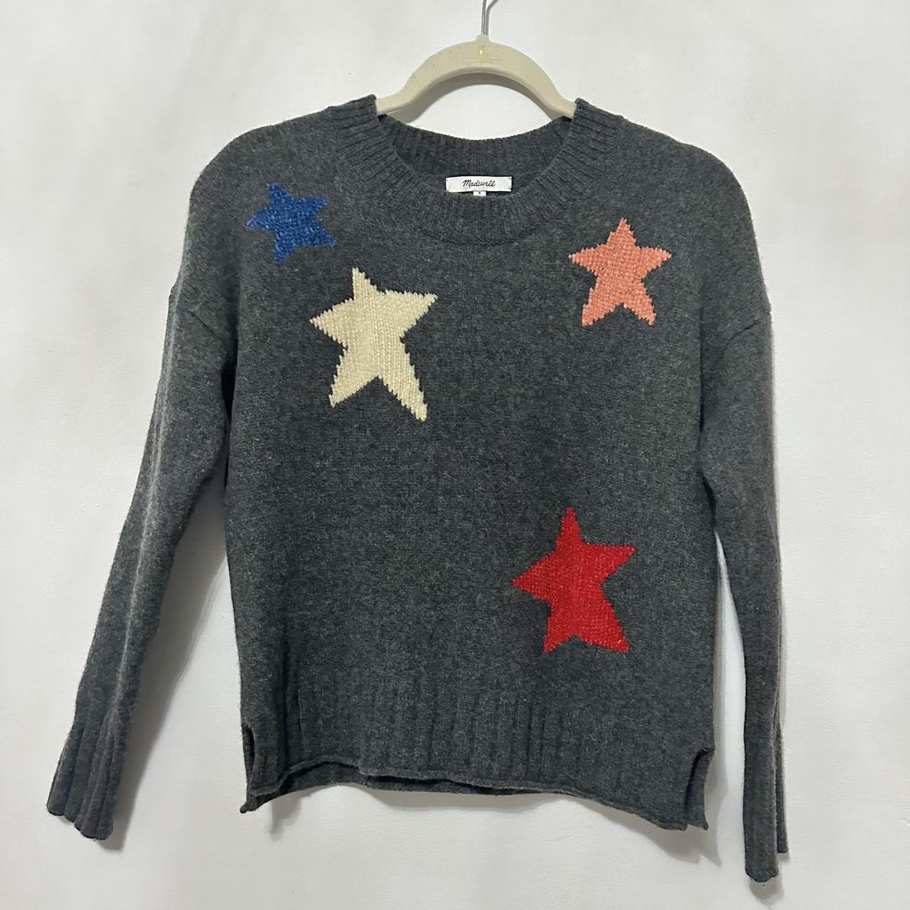 Madewell starry night pullover sweater hotsell