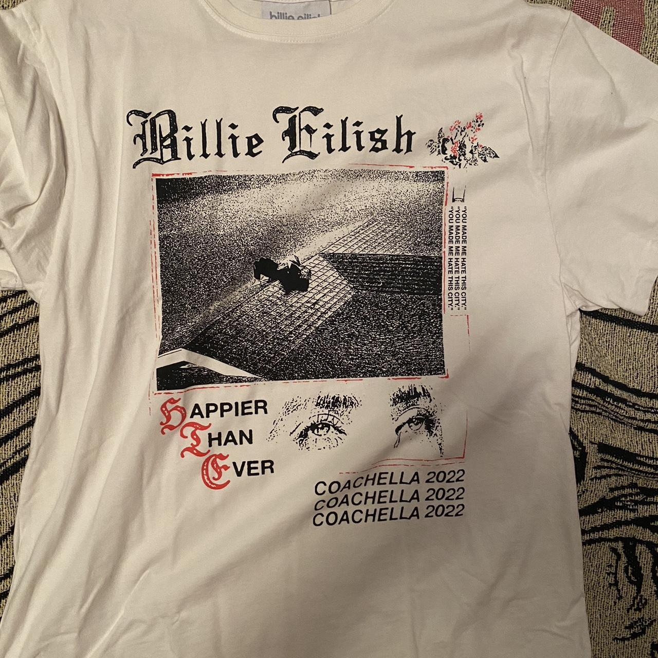 Billie Eilish Coachella shirt 2022メンズ