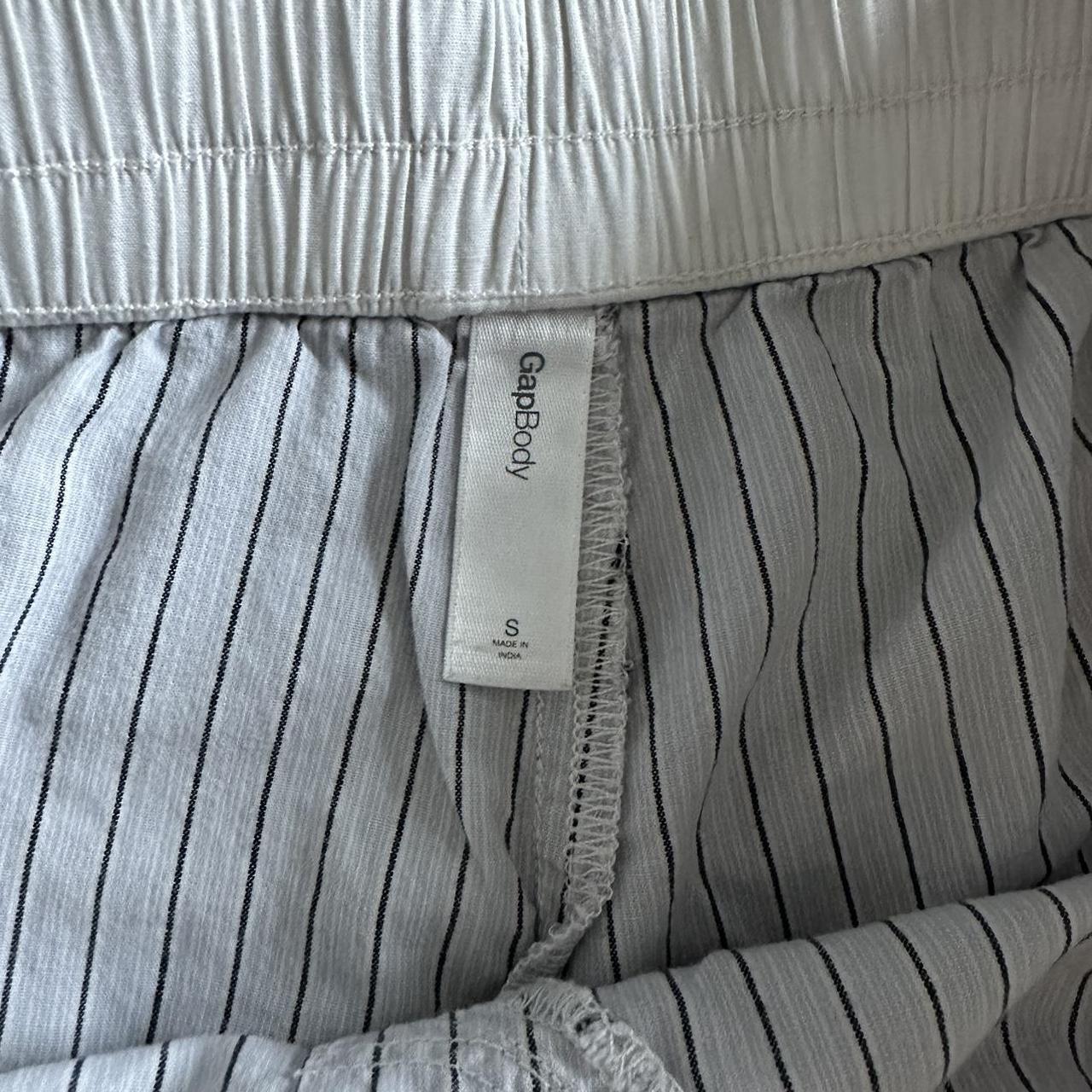 gap pajama mini shorts • gap body size small s can... Depop