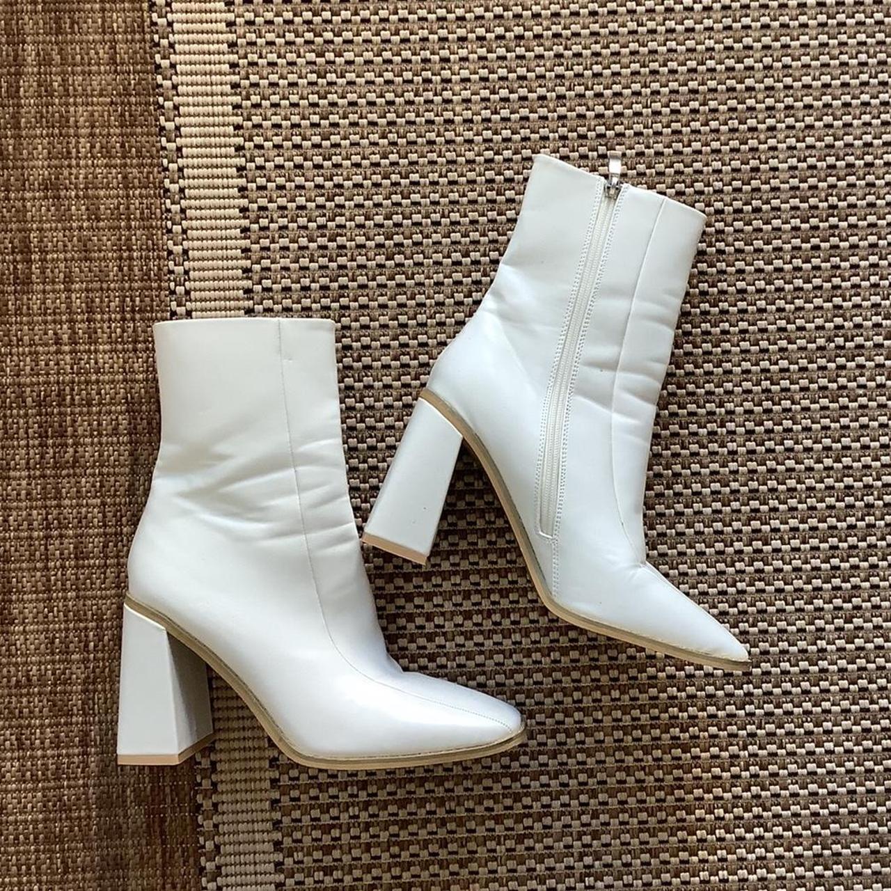 nasty gal white heels