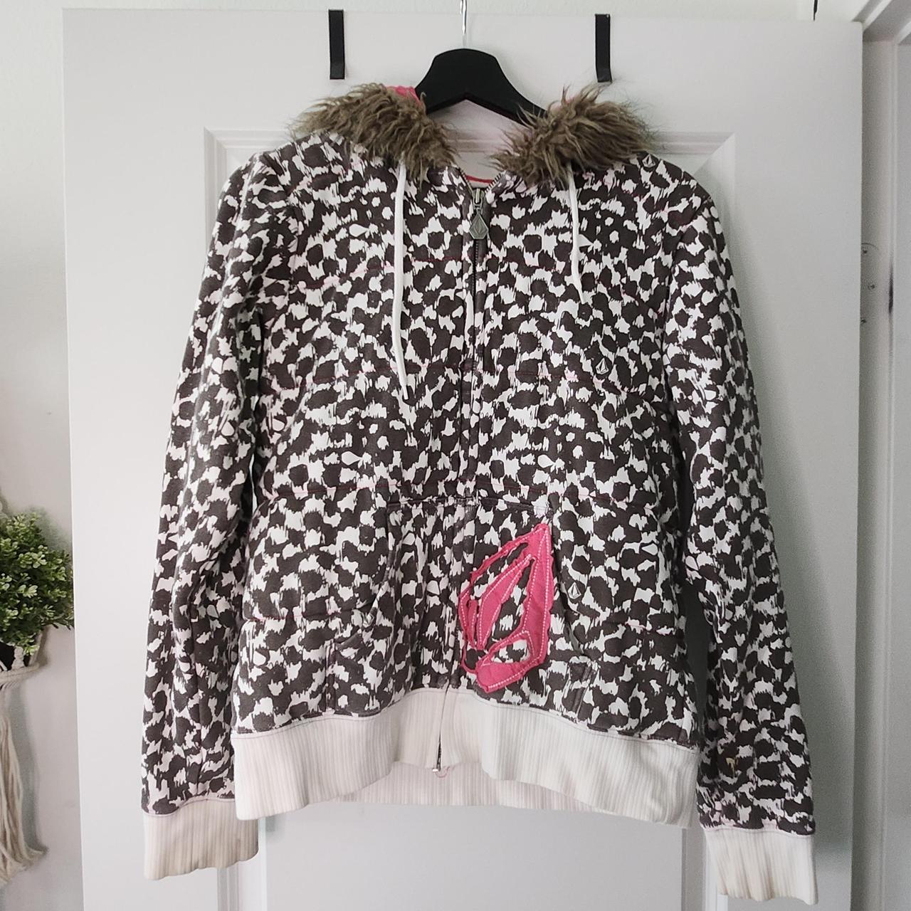 Volcom best sale leopard hoodie