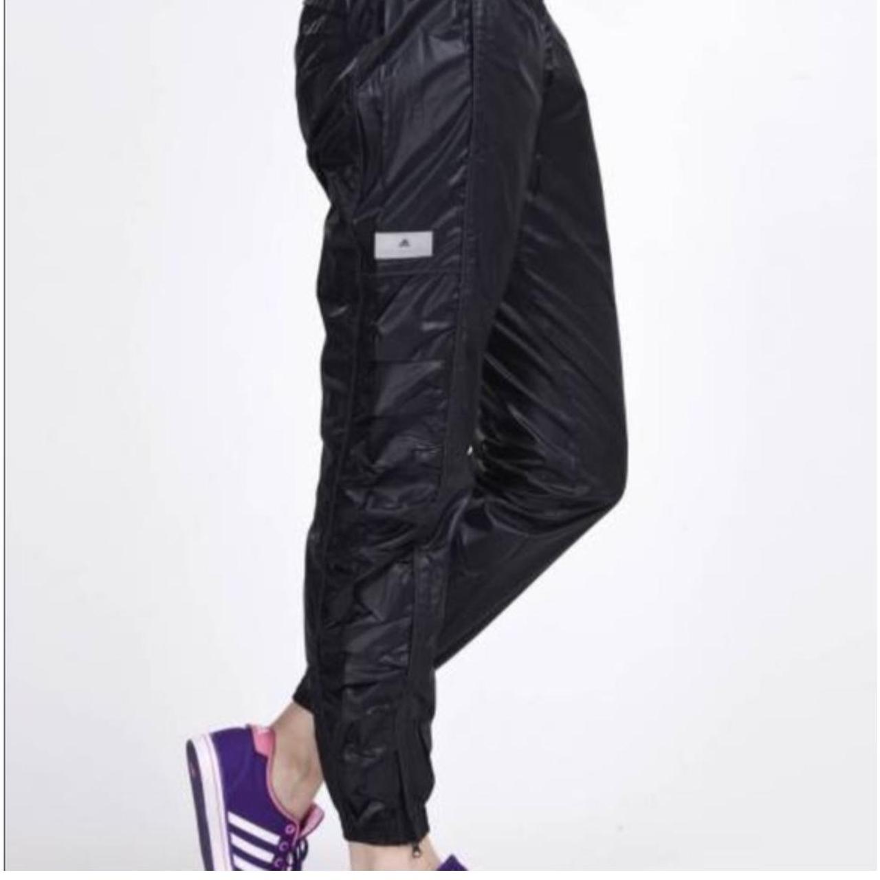 Adidas x Stella McCartney black jogger pants with | Depop