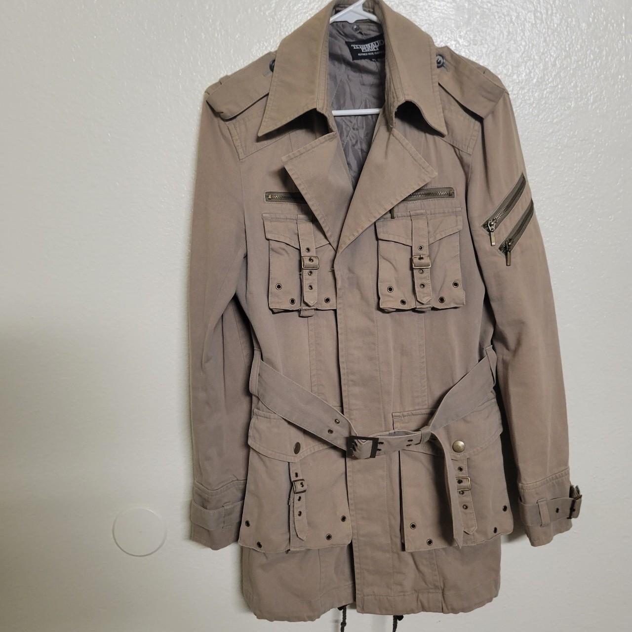 Cargo hot sale trench coat