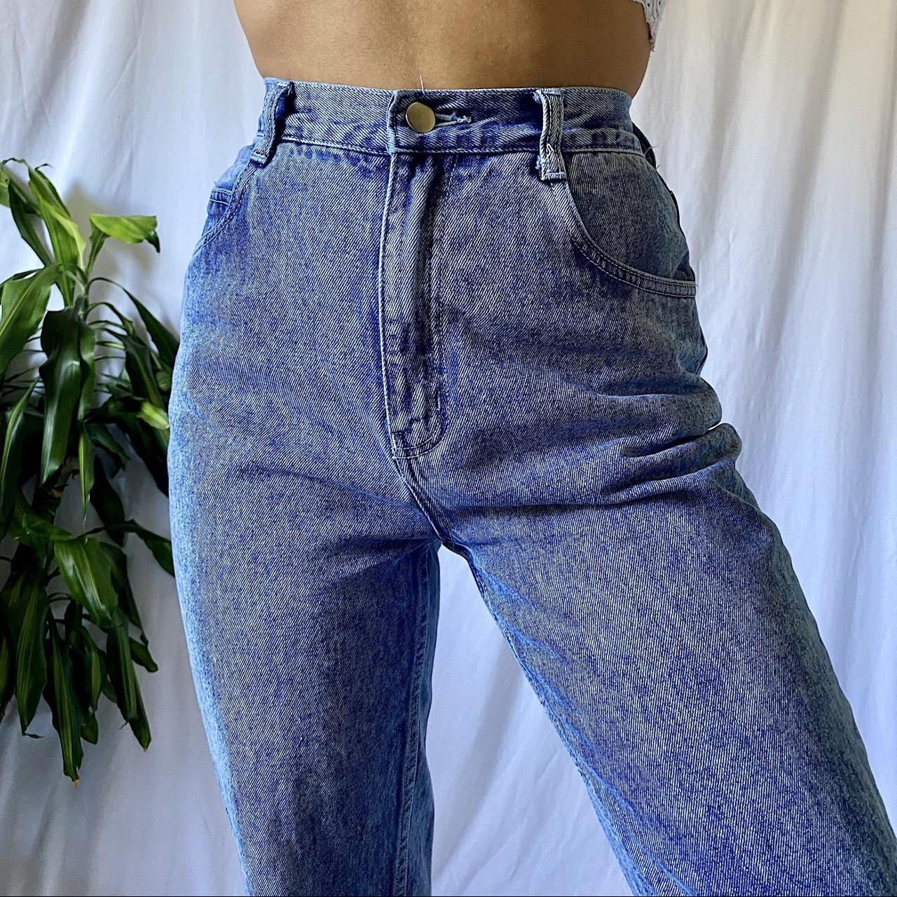 Vintage 80s Acid Wash Jeans 🦋 Vintage mom jeans by... - Depop