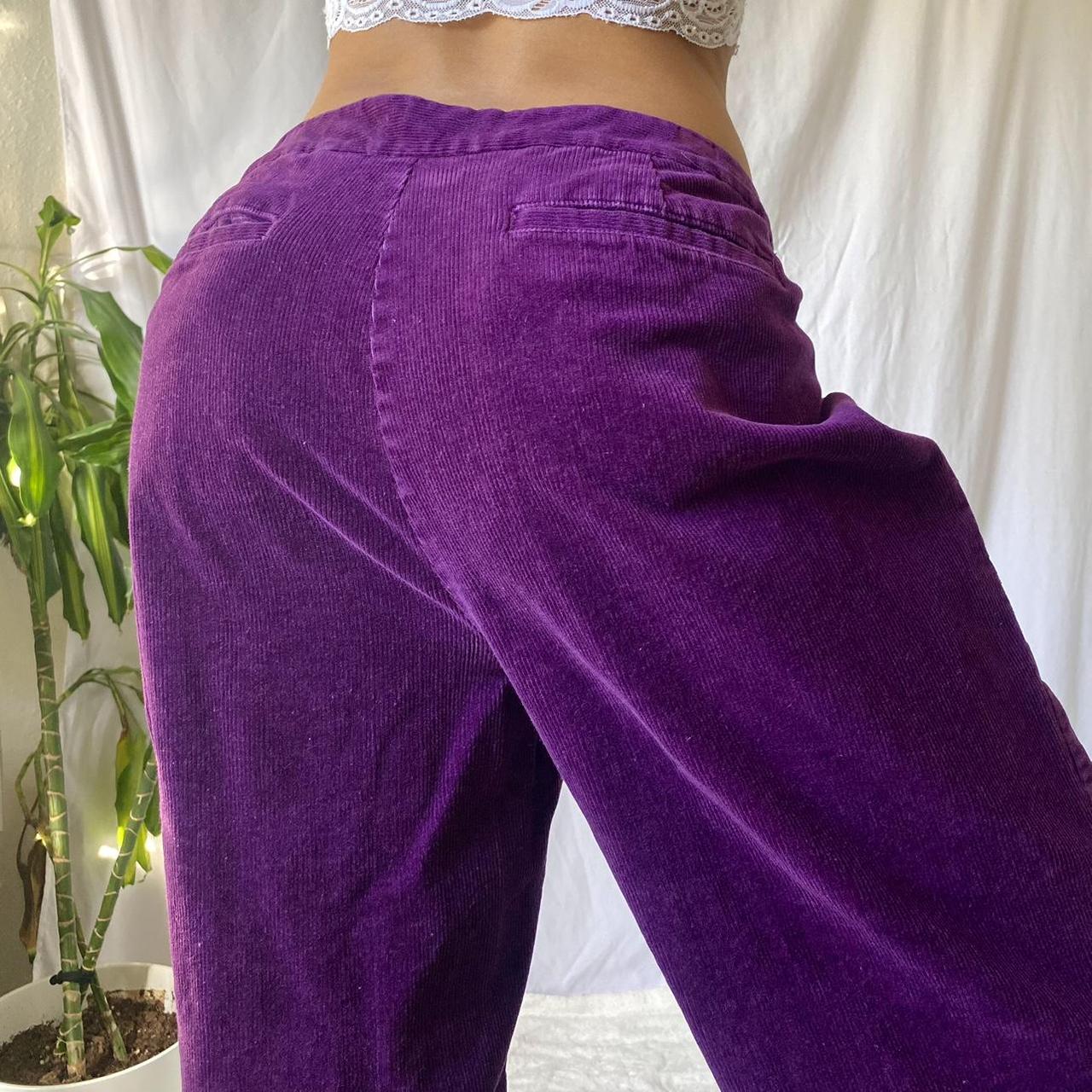 Vintage Purple Corduroy Pants 💜, The coolest high