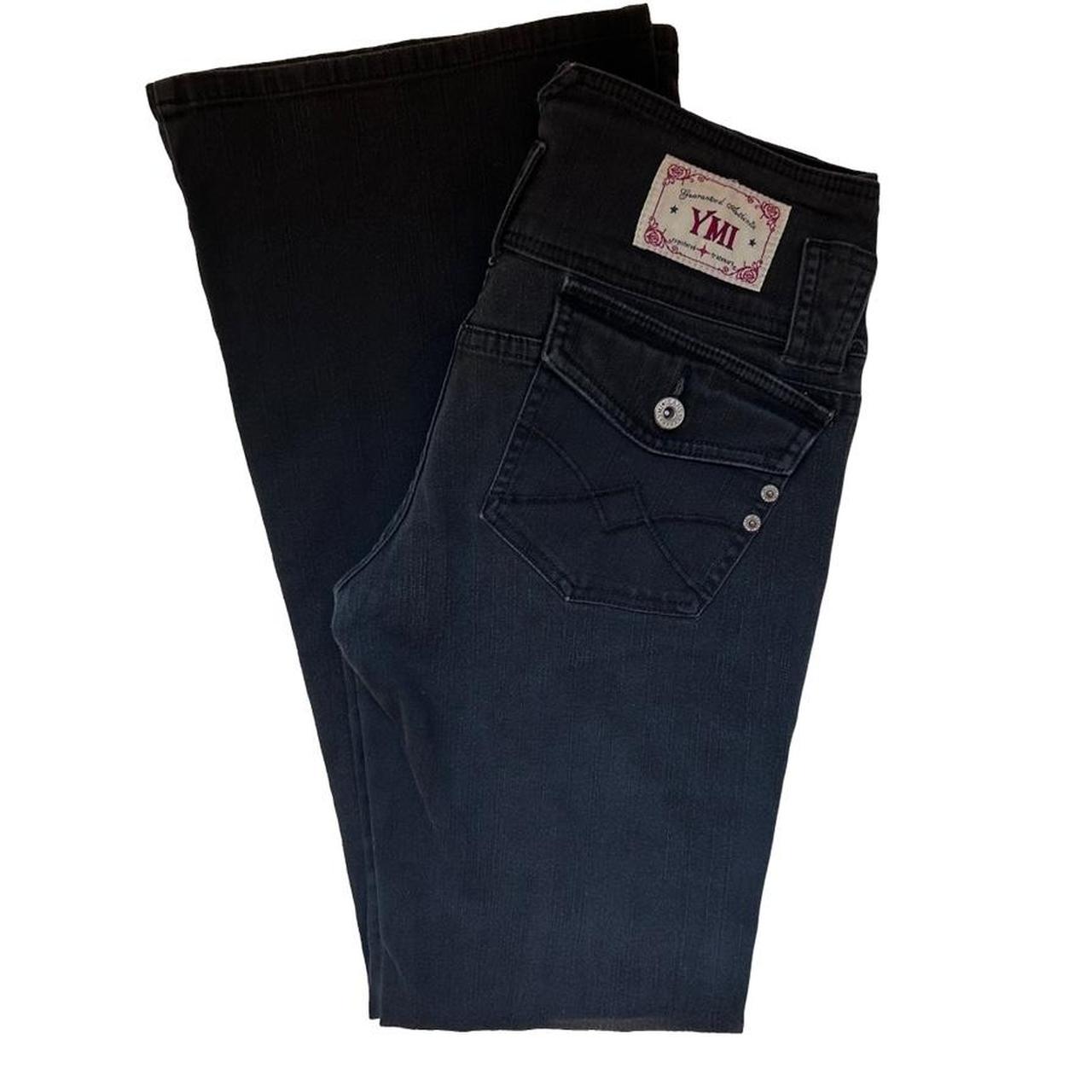 Vintage 90s YMI black flare jeans 3rd