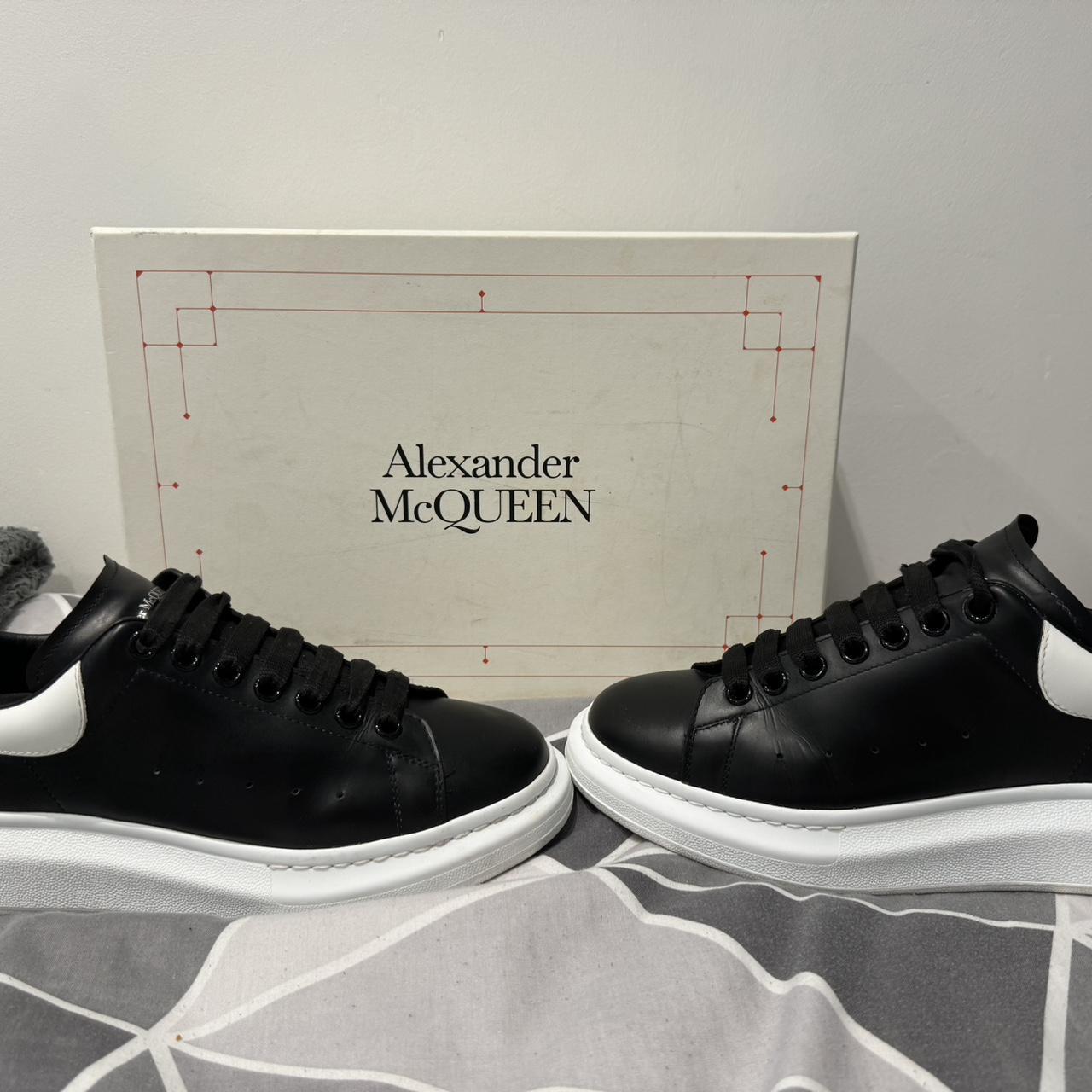 Alexandra McQueen black and white size 7