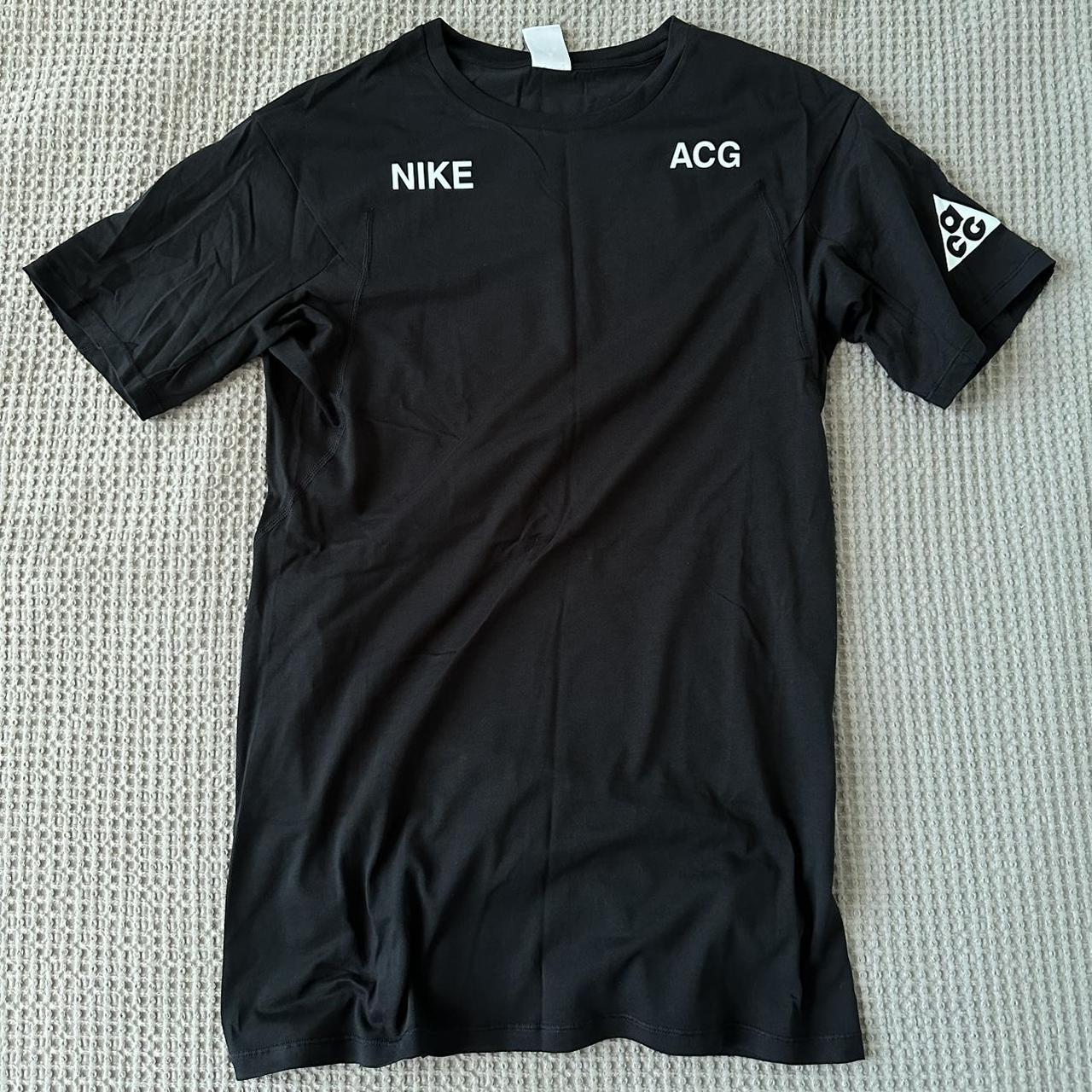 NIKELAB ACG by Errolson Hugh T-Shirt Black Size... - Depop