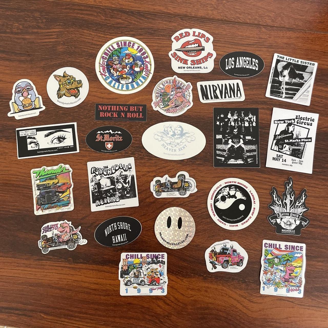 Brandy Melville Stickers Depop   P0 