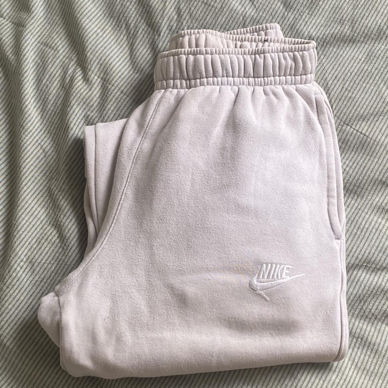 womens cream nike tracksuit