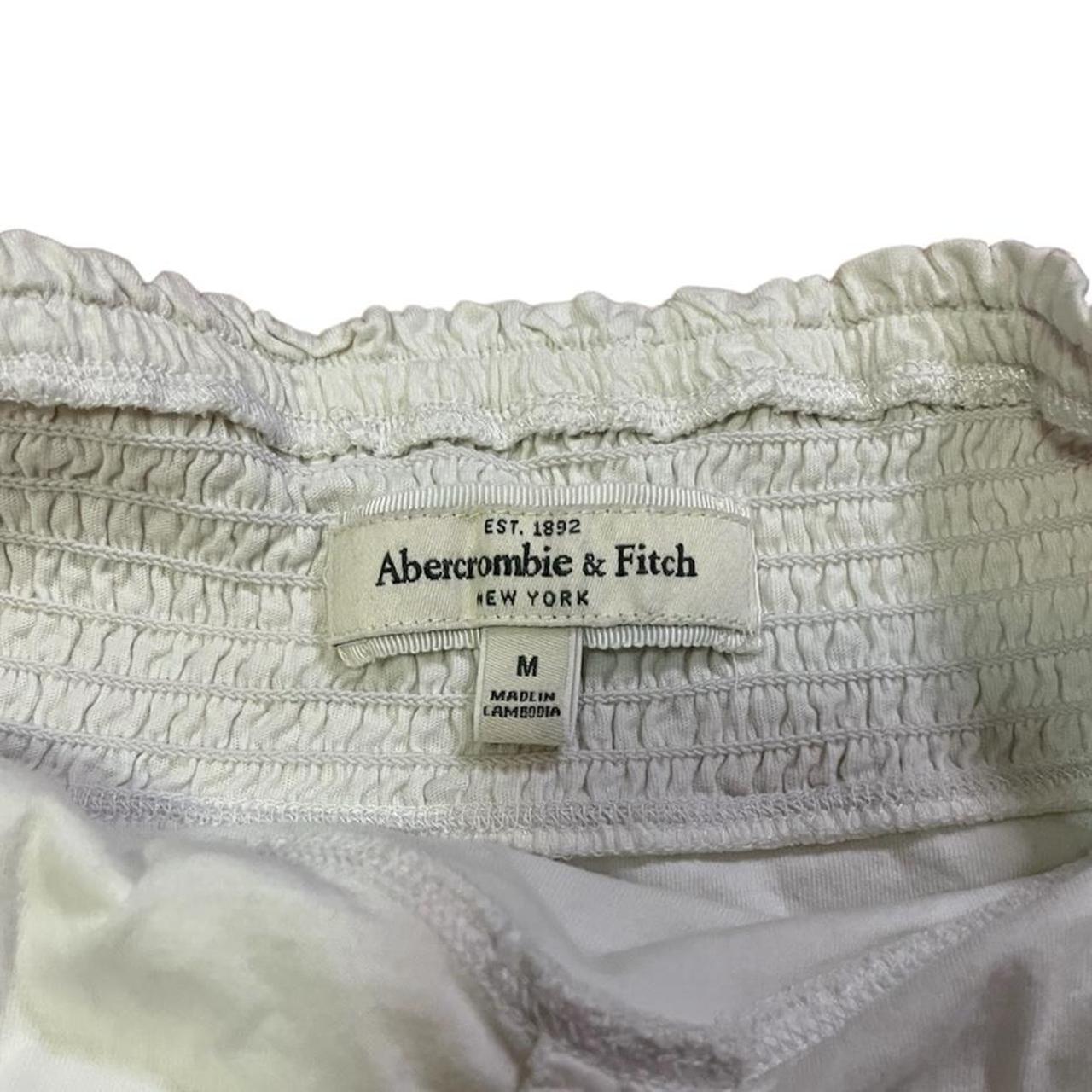 Vintage/early 2000s Abercrombie & Fitch ruffled... - Depop