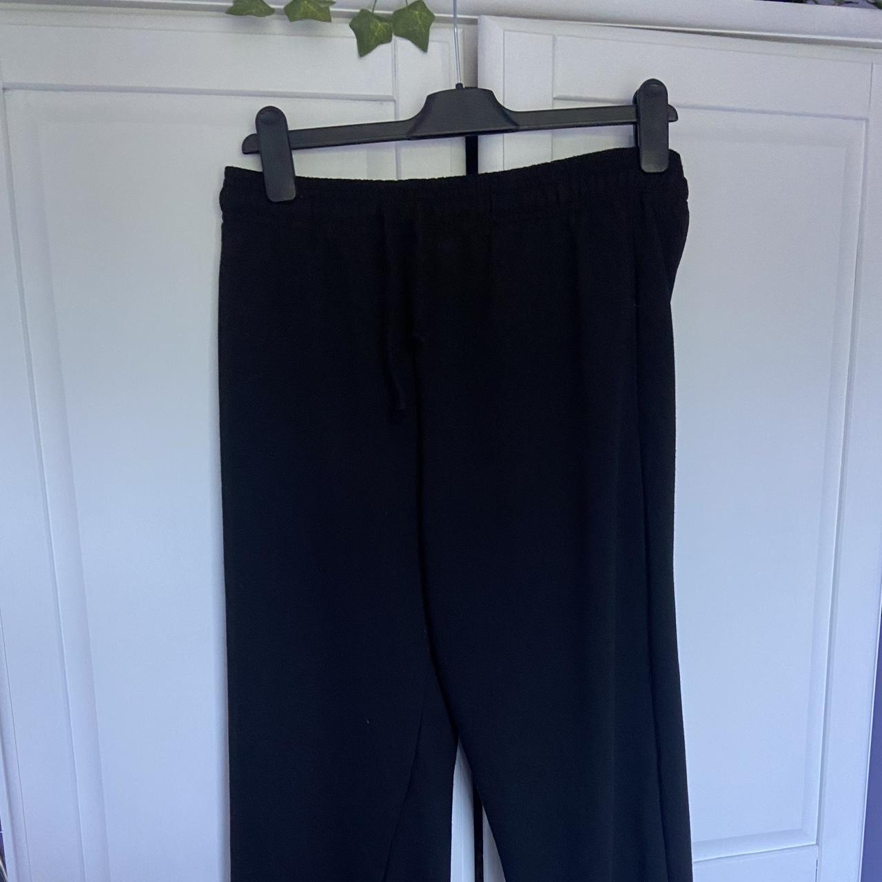 Topshop petite black joggers sale