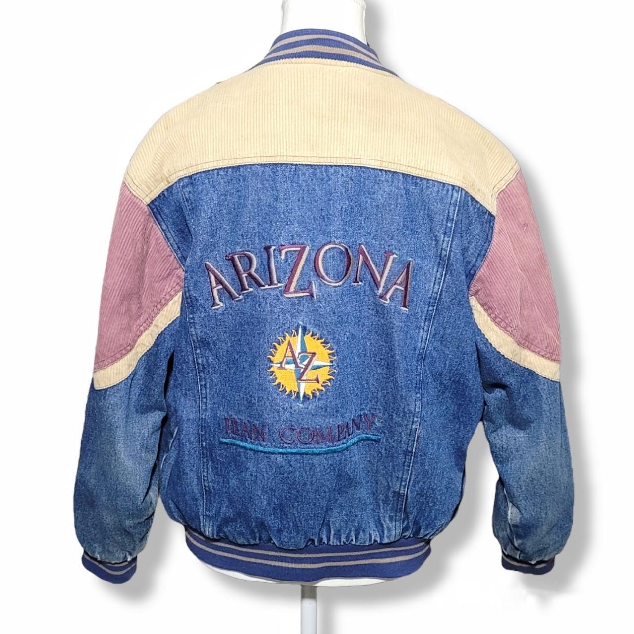 90s Arizona Jeans Jacket. Cool little vintage denim... - Depop