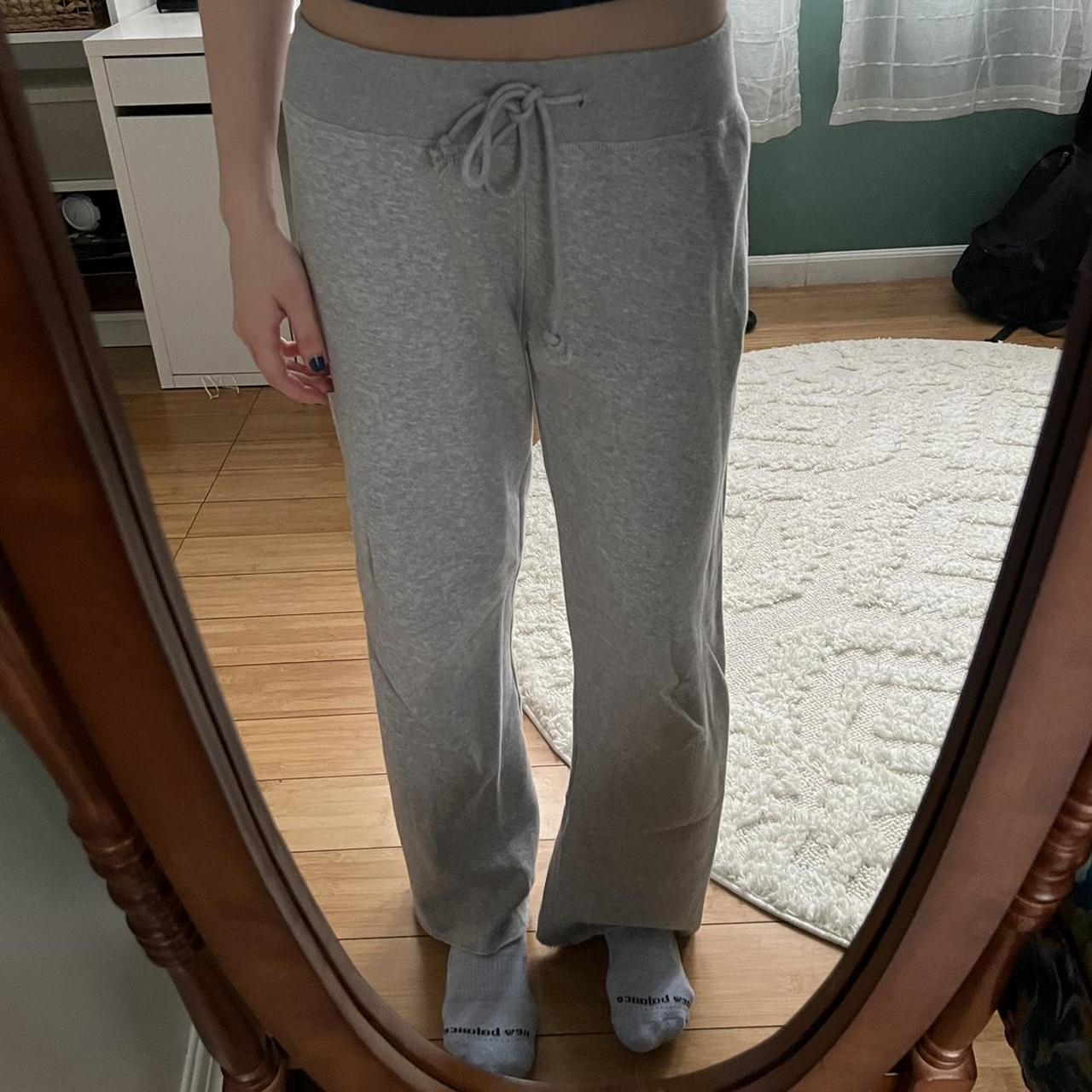 White Hillary Yoga Pants from Brandy Melville A - Depop