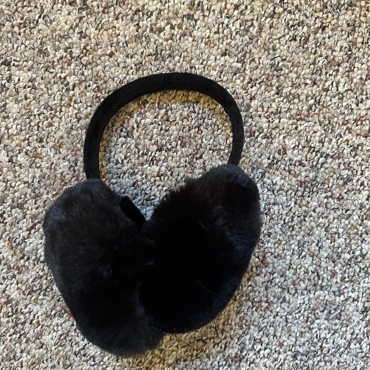 Black earmuffs never worn Depop