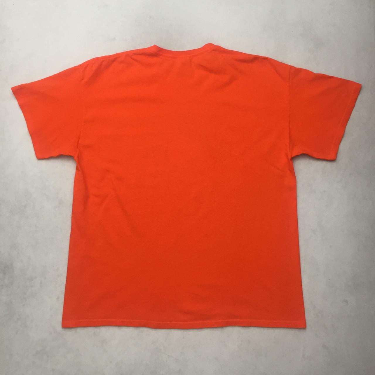 1980s Denver Broncos T-Shirt Sick Orange Old School - Depop