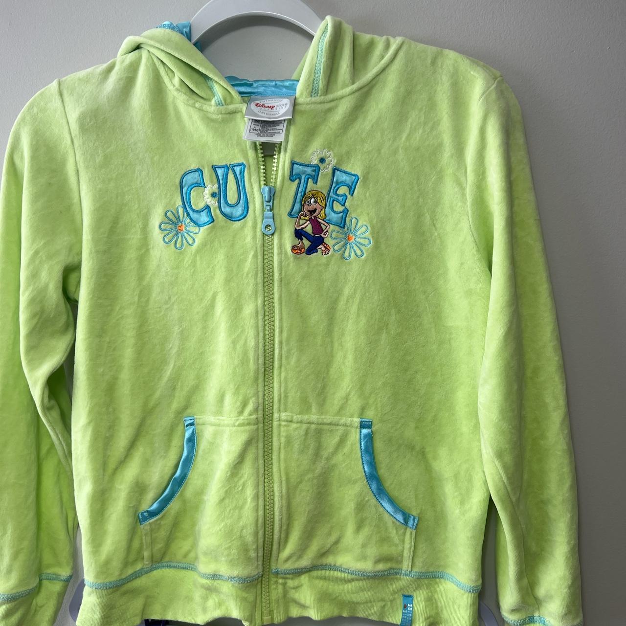 Lizzie McGuire velour tracksuit RARE by Disney with... - Depop