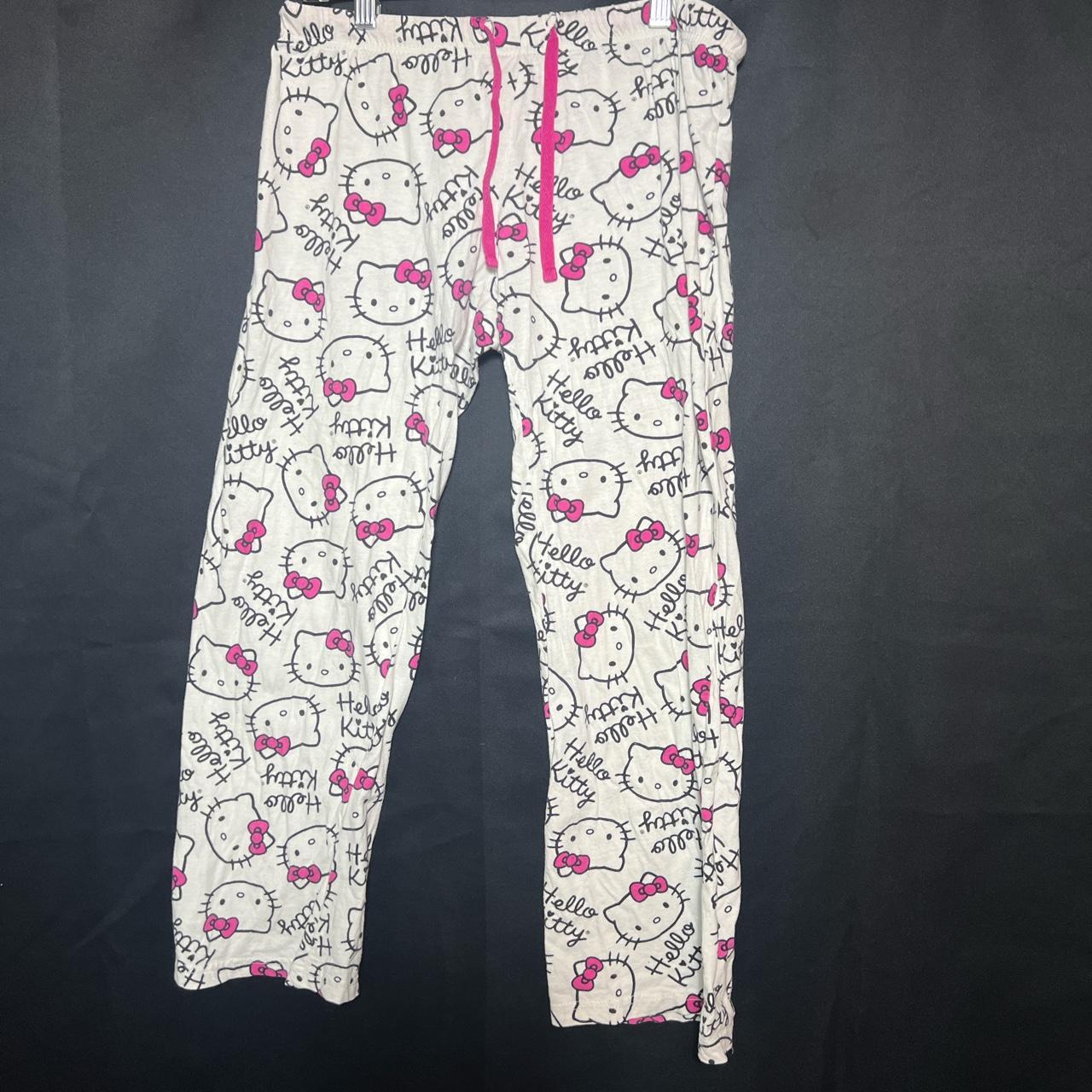 Hello Kitty Monogram Pajama Shirt